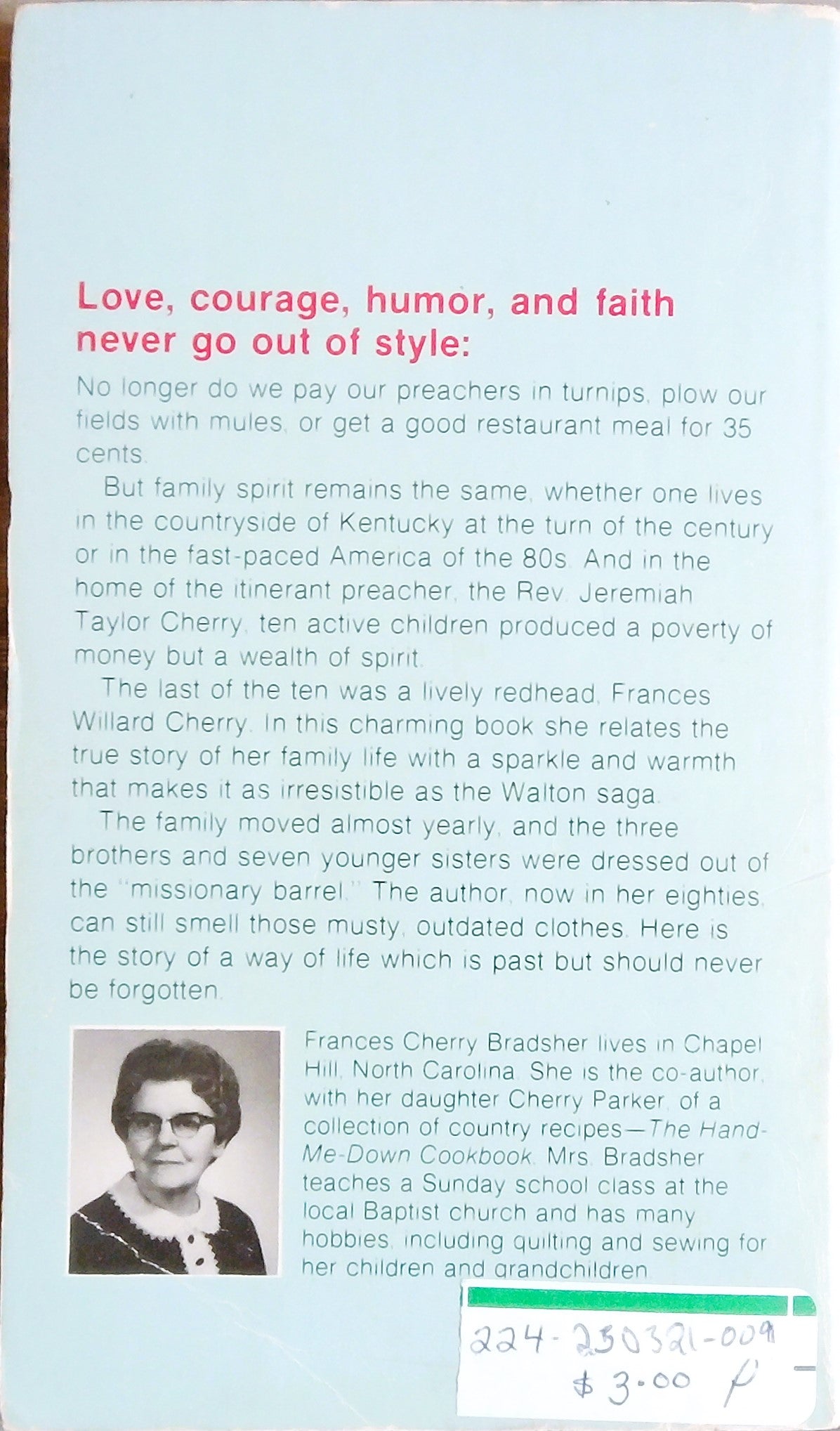 The Preacher Had Ten Kids