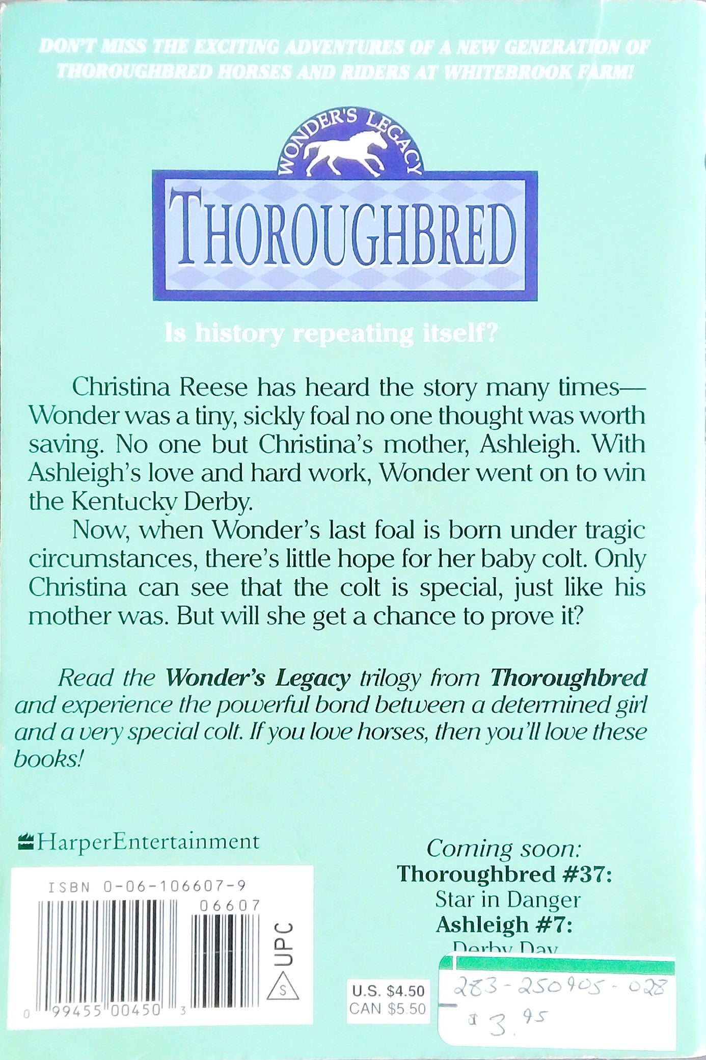Thoroughbred: Without Wonder