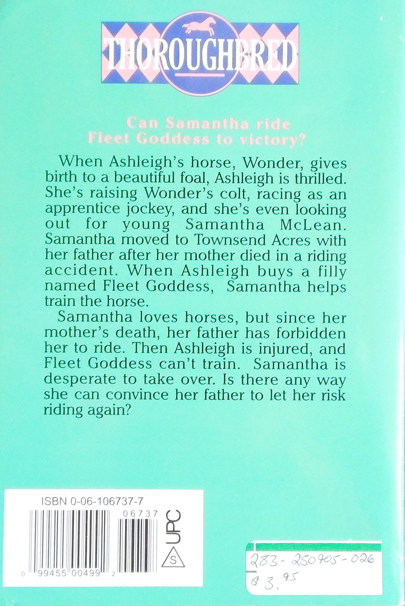 Thoroughbred: Ashleigh's Dream