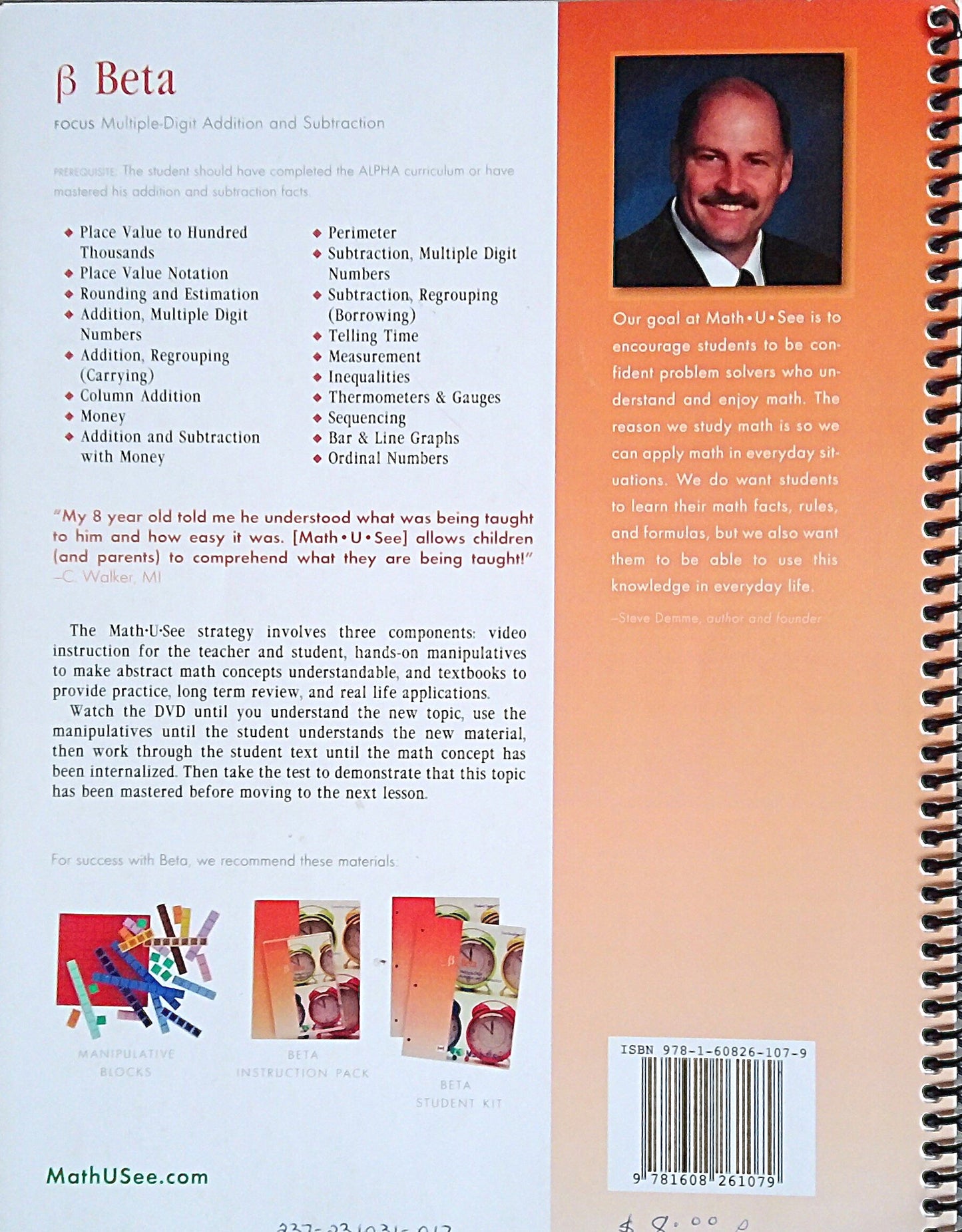 Math-U-See Beta Test Booklet