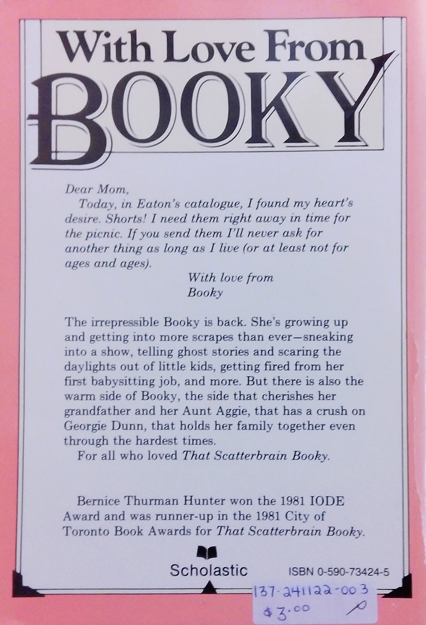 With Love From Booky