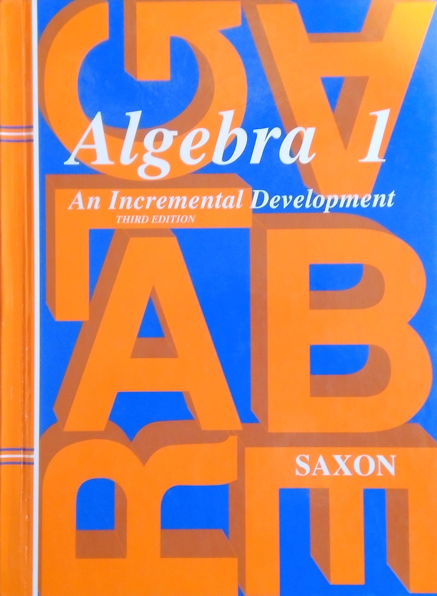 Saxon Algebra 1 Textbook