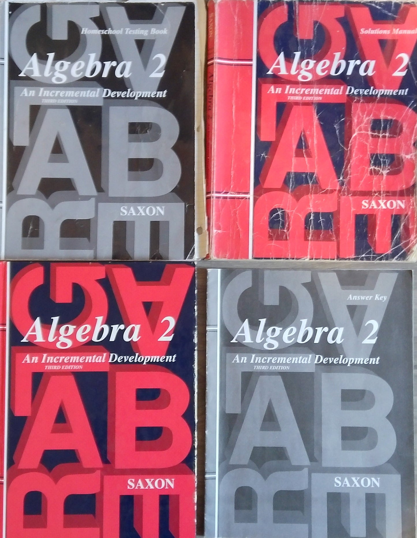 Saxon Algebra 2 Bundle
