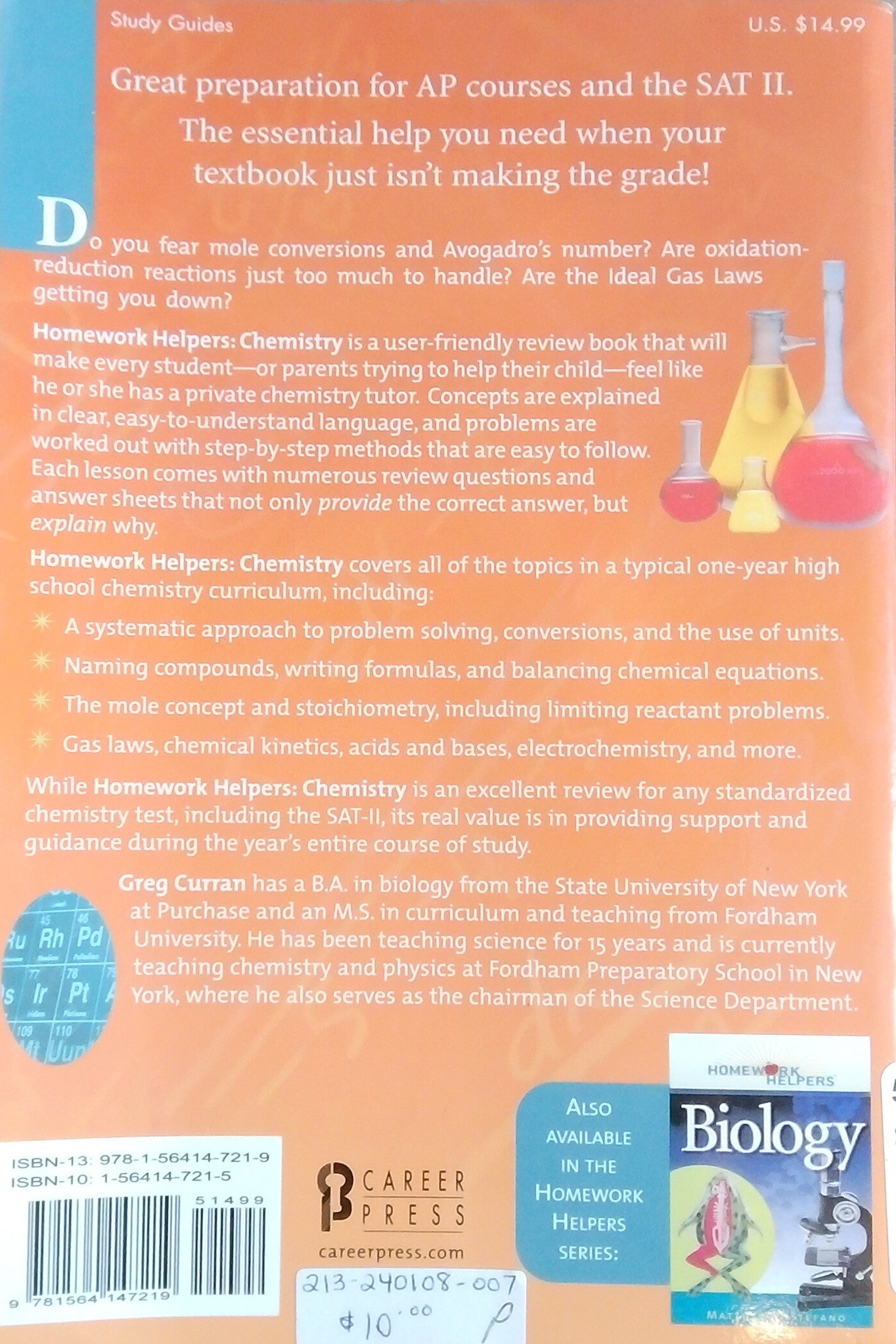 Homework Helpers: Chemistry