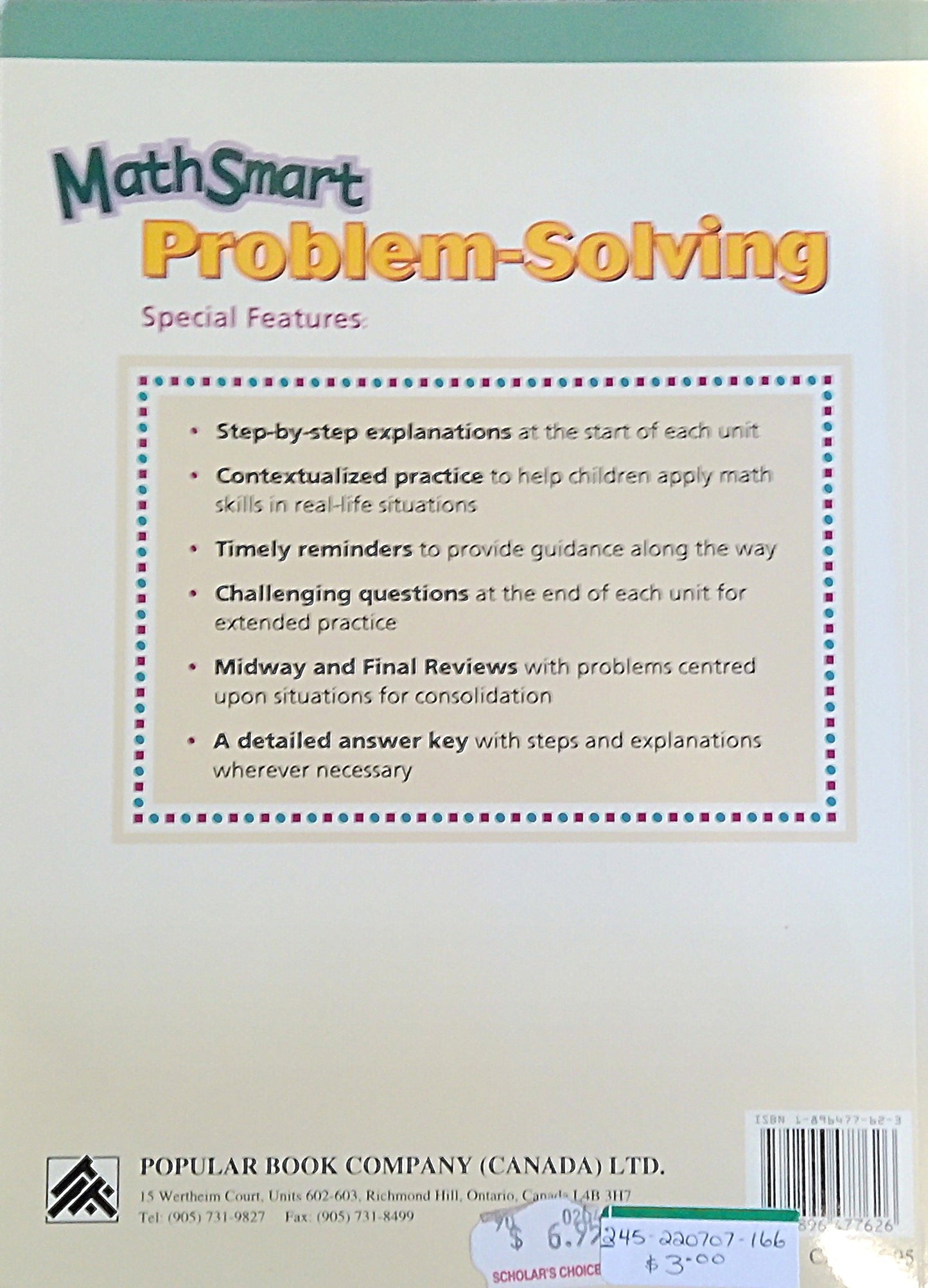 MathSmart Problem-Solving 8B