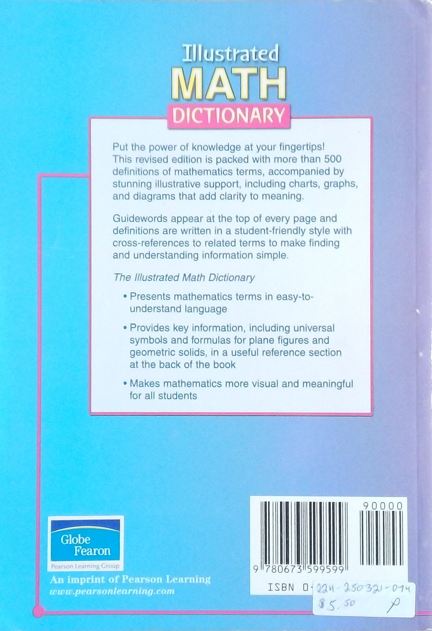 Illustrated Math Dictionary