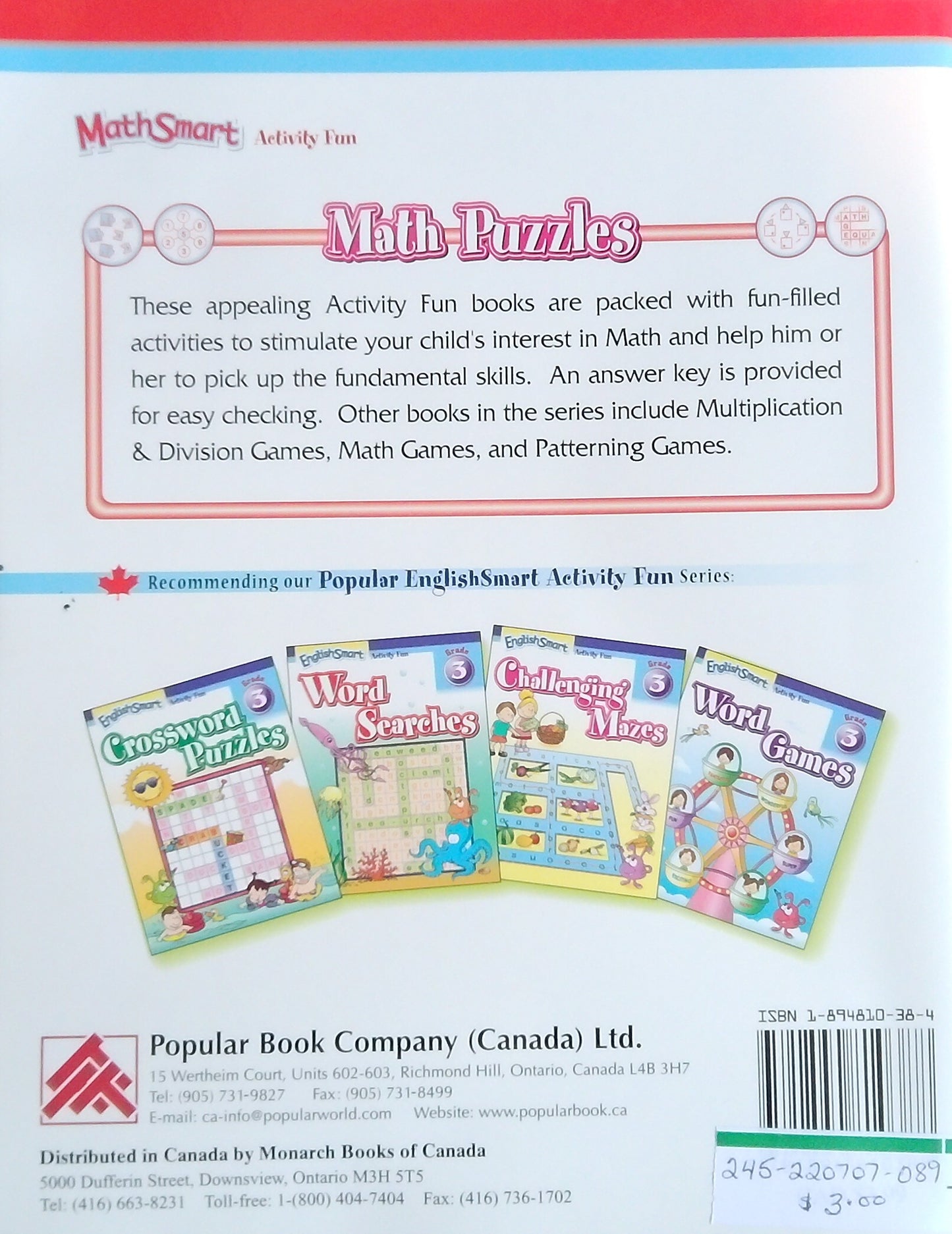 Math Puzzles - Grade 3