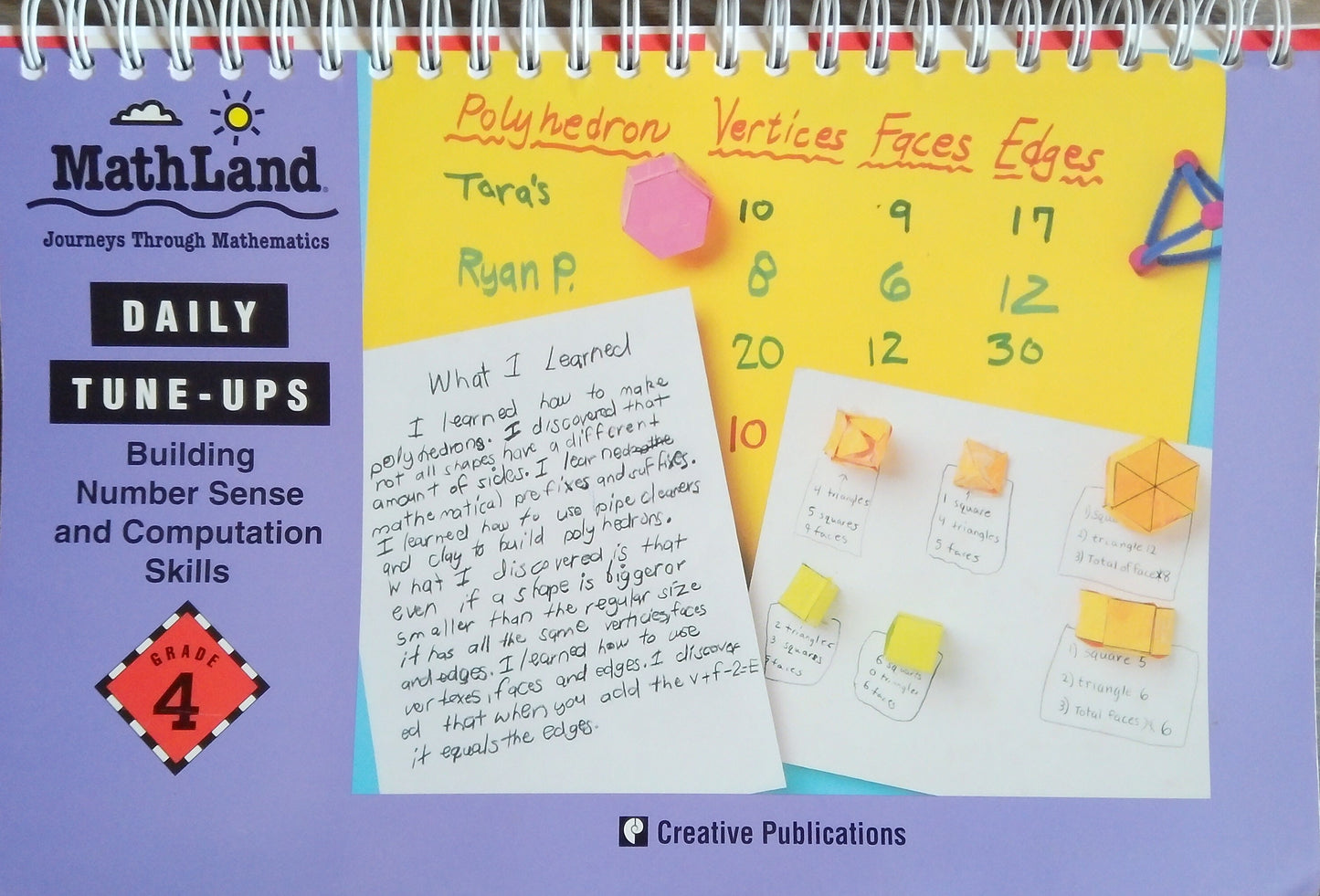 Mathland: Daily Tune-Ups - gr 4