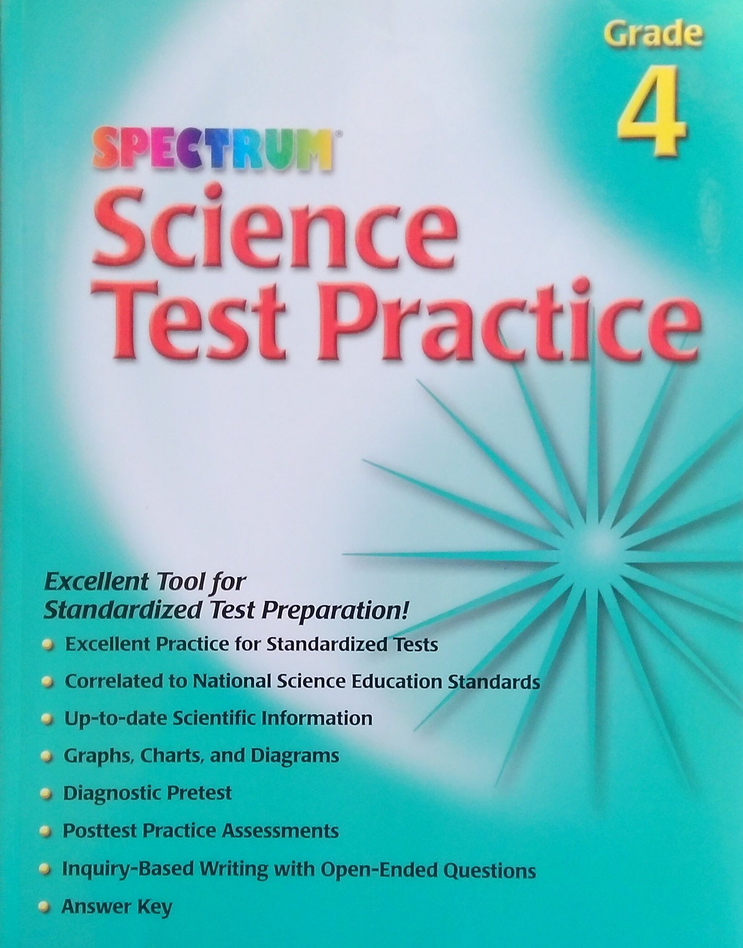Spectrum Science Test Practice - Grade 4