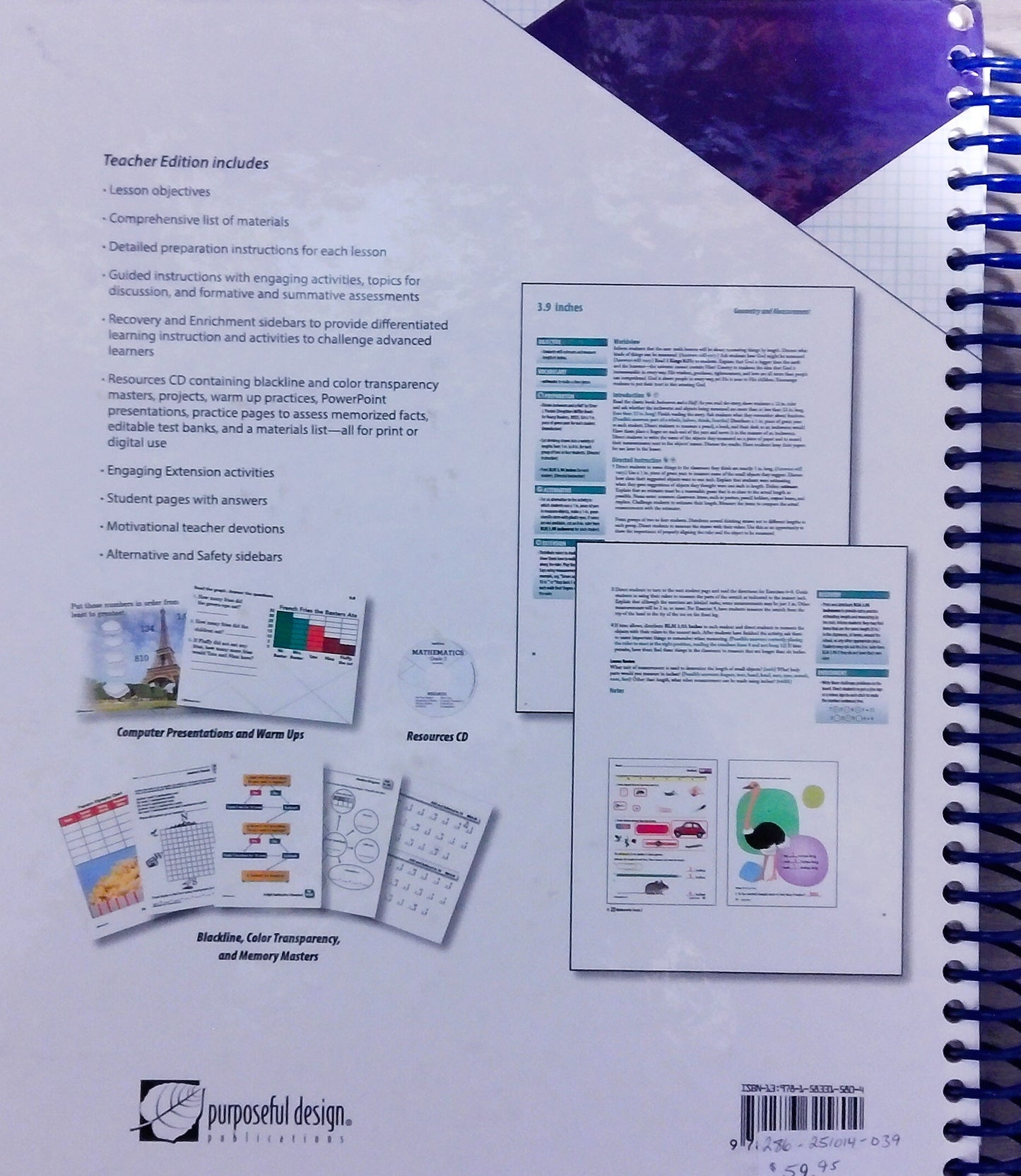Purposeful Design: Mathematics Grade 2 - Teacher Edition