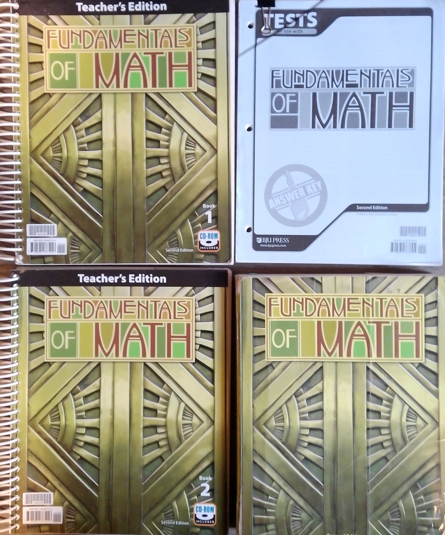 BJU Fundamentals of Math Set