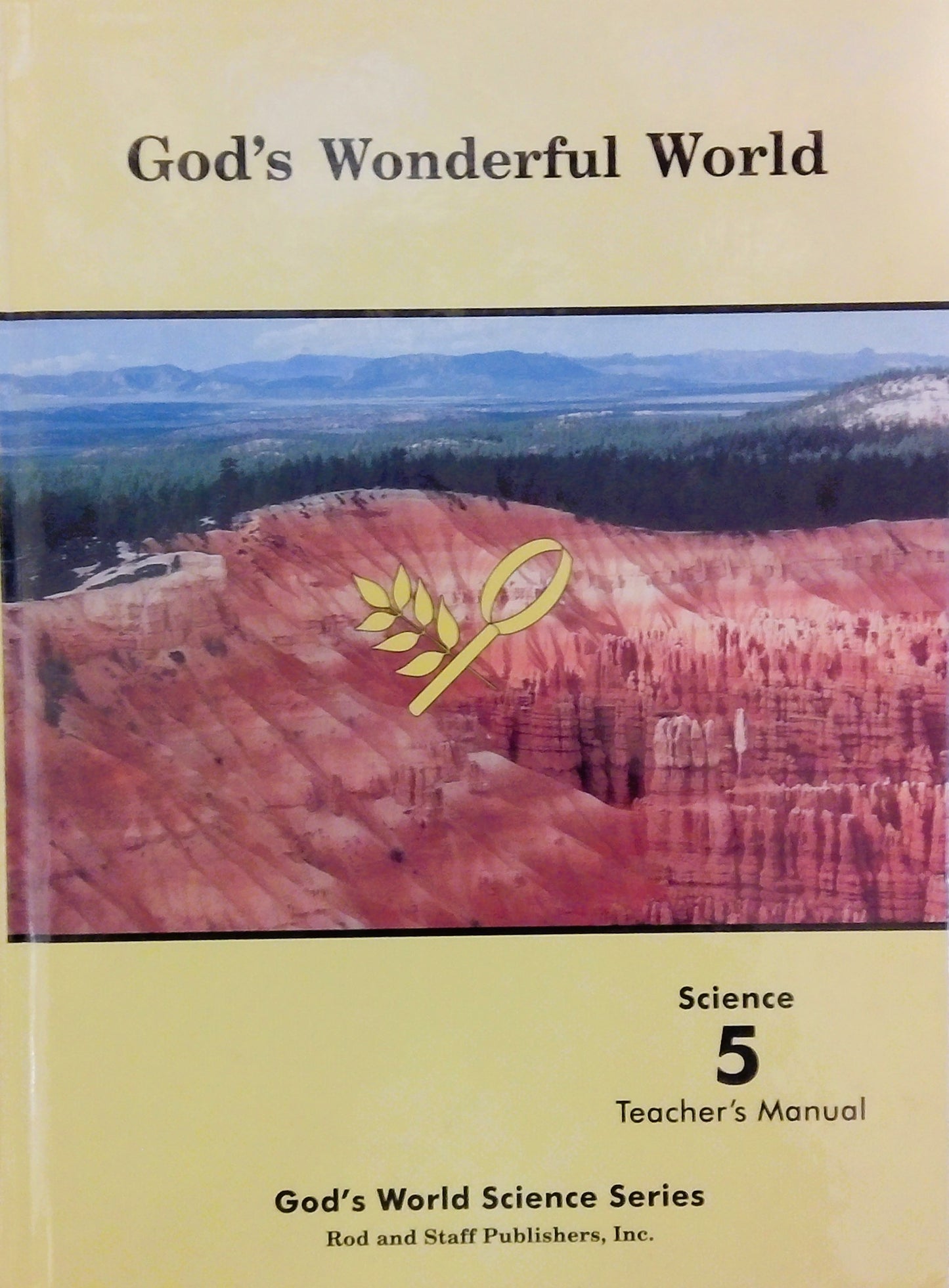 God's Wonderful World: Teacher's Manual
