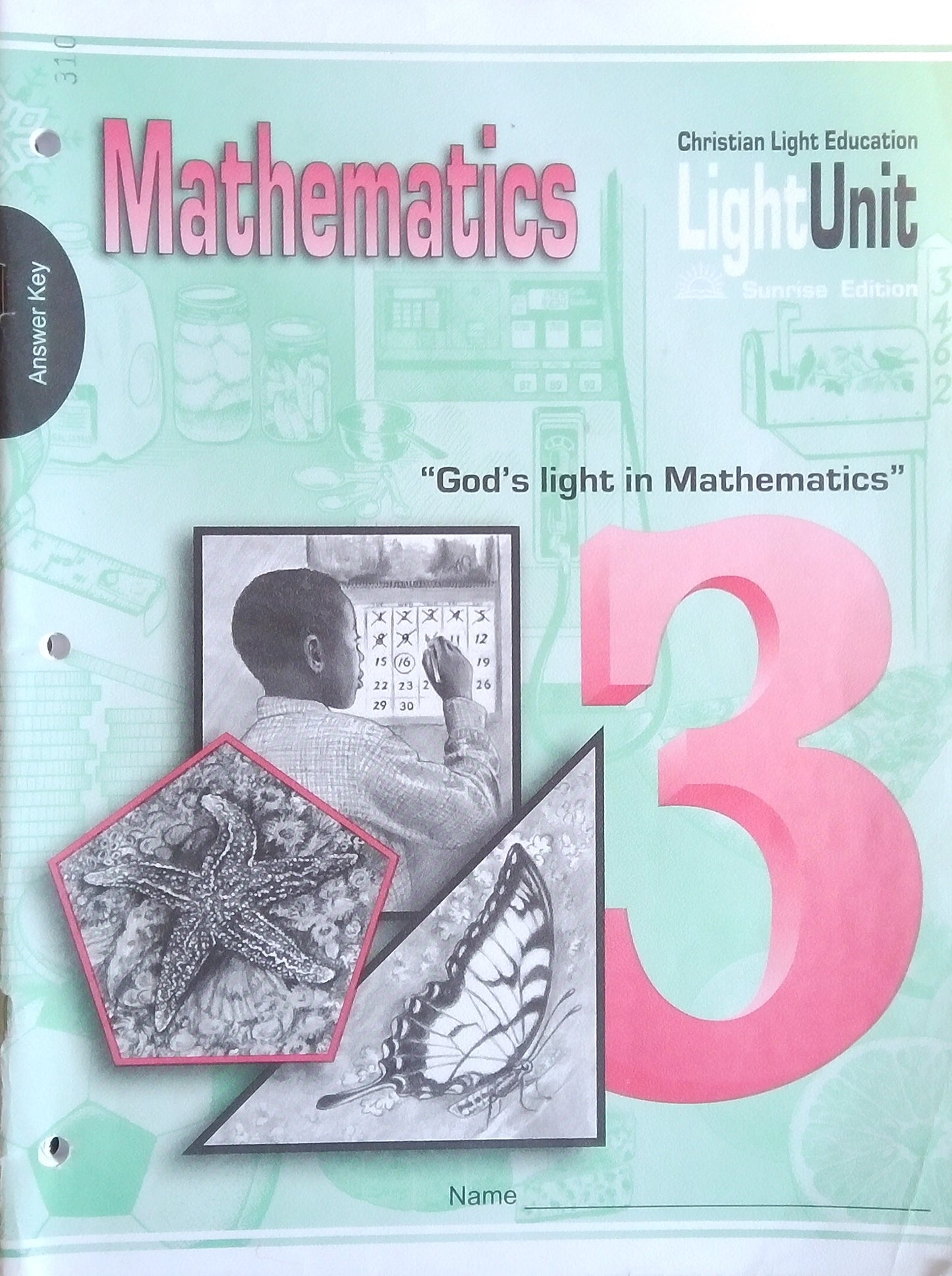 CLE Mathematics: L.U. 310 Answer Key