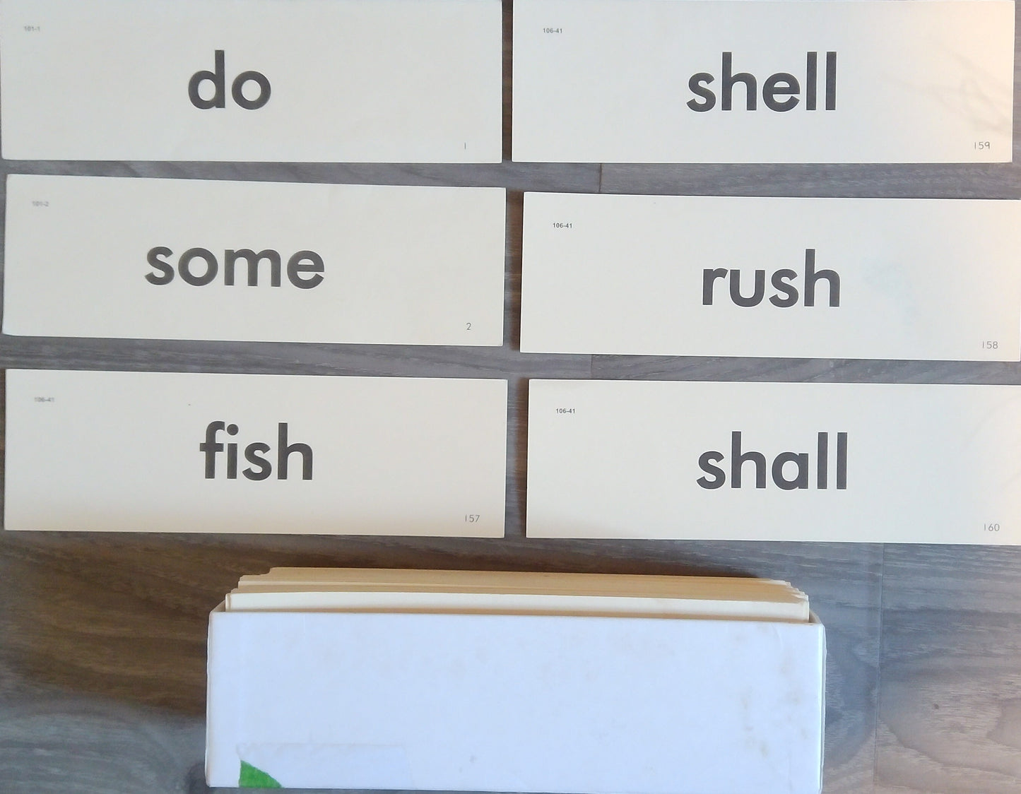 CLE Learn To Read Flashcards
