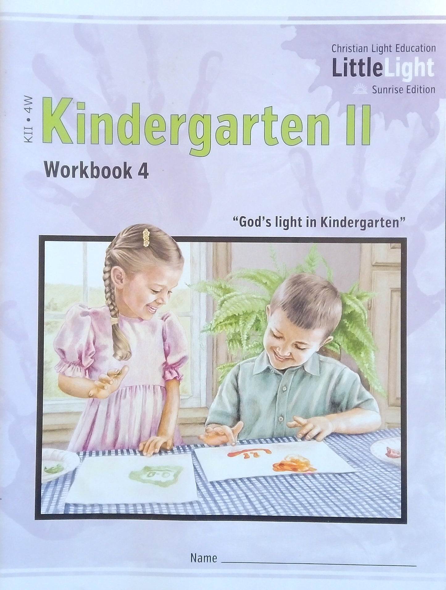 CLE Kindergarten II Workbook 4