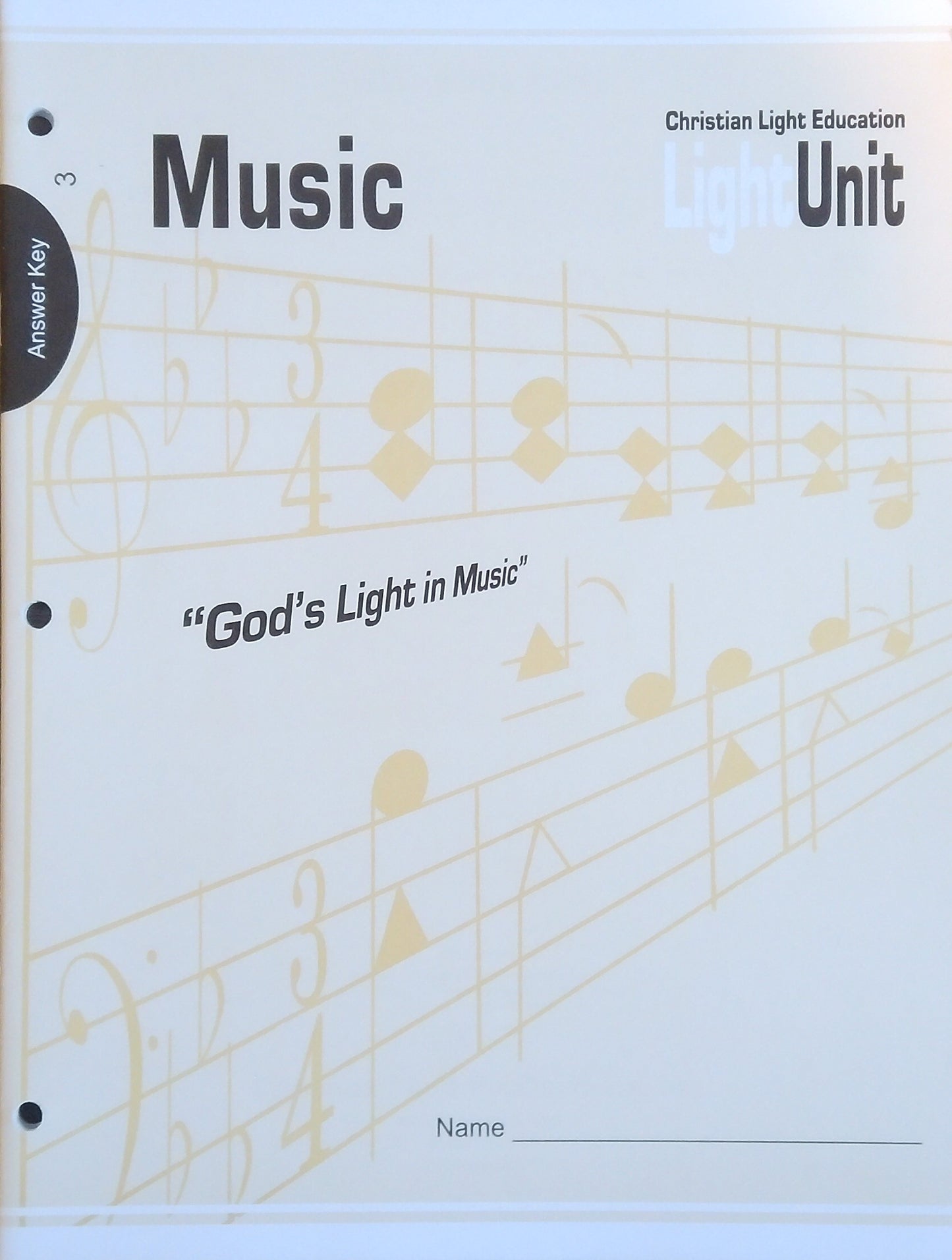 CLE Music 3 Answer Key