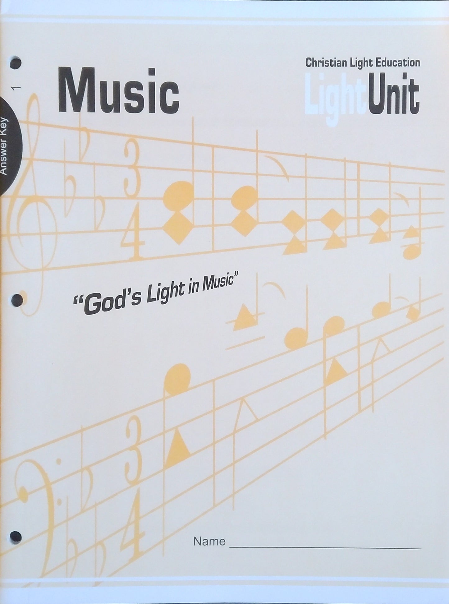 CLE Music 1 Answer Key