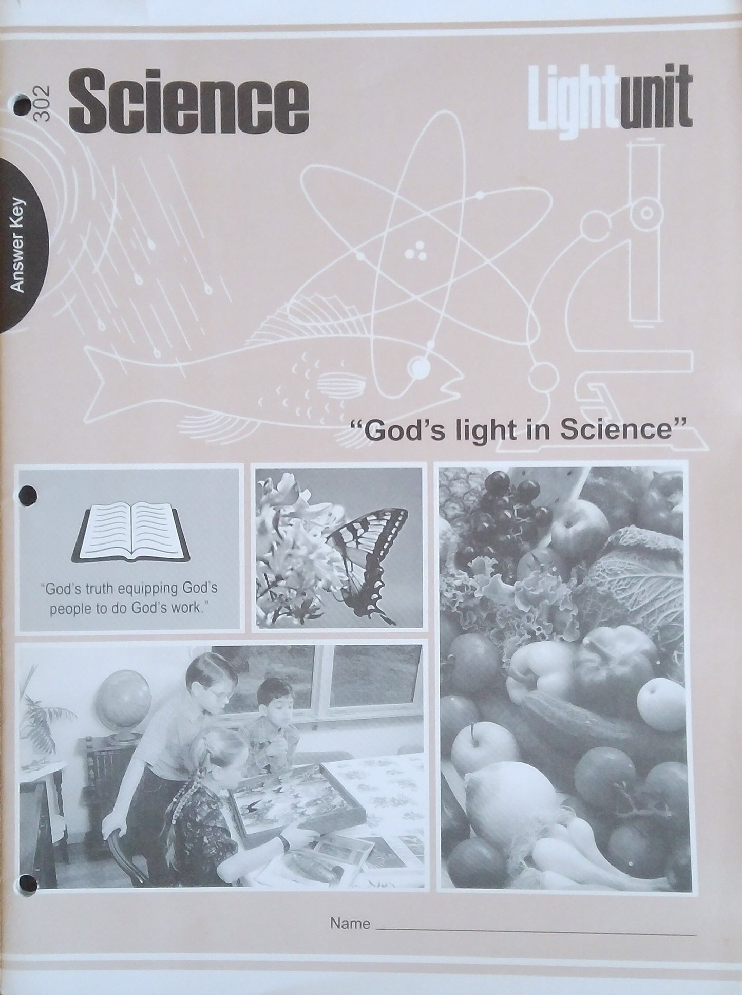 CLE Science Answer Key - L.U. 302