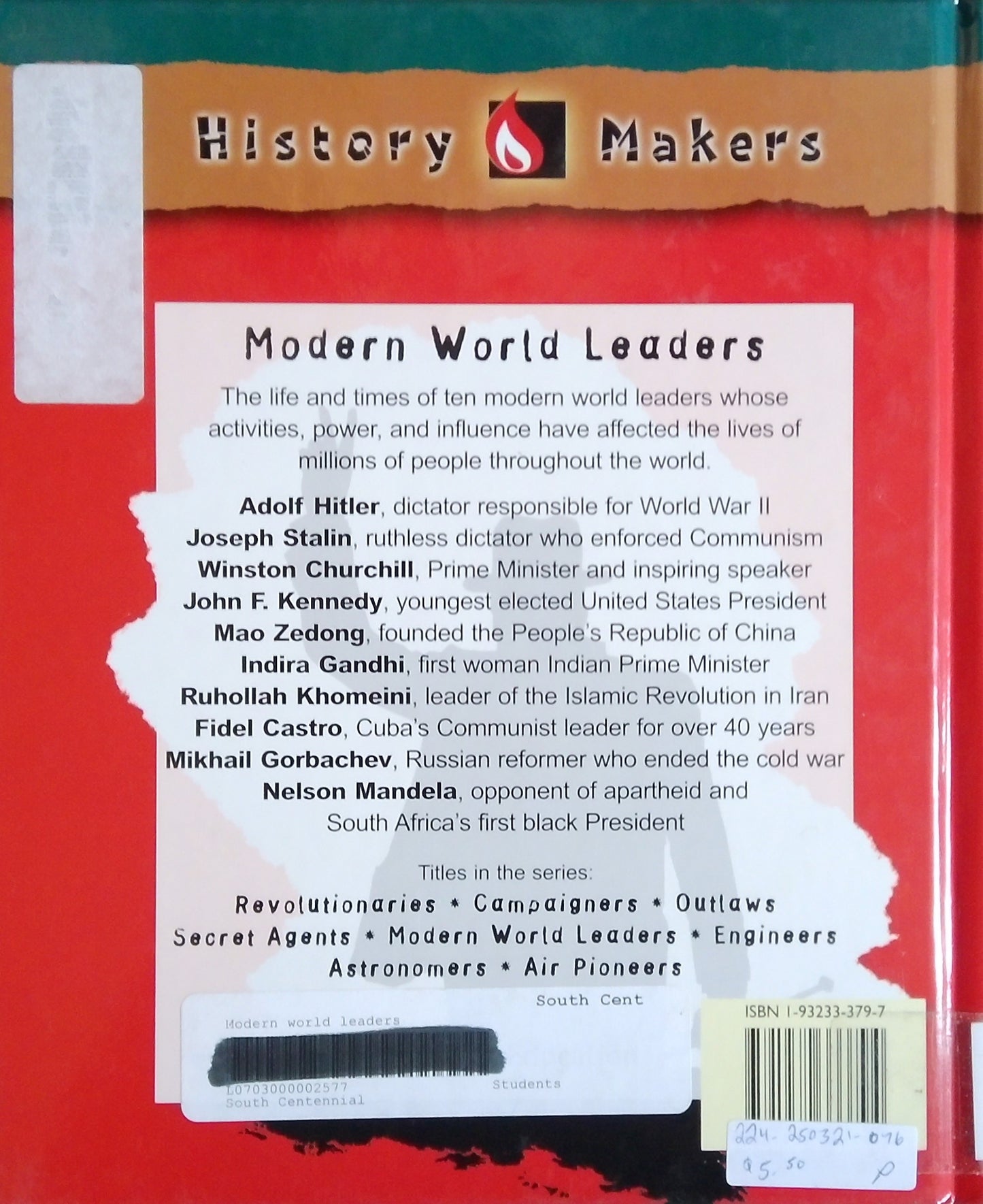 History Makers: Modern World Leaders