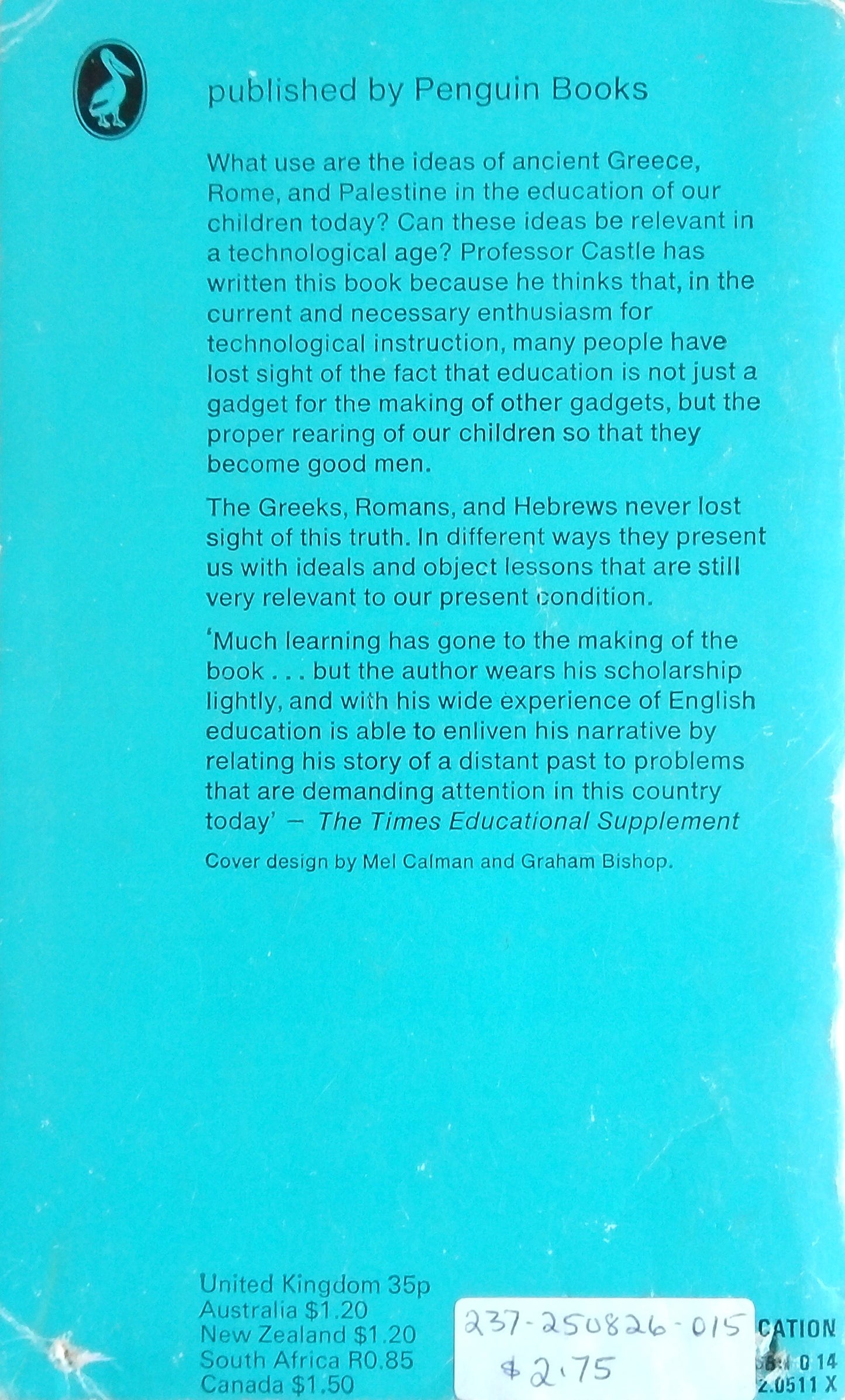 Ancient Education and Today