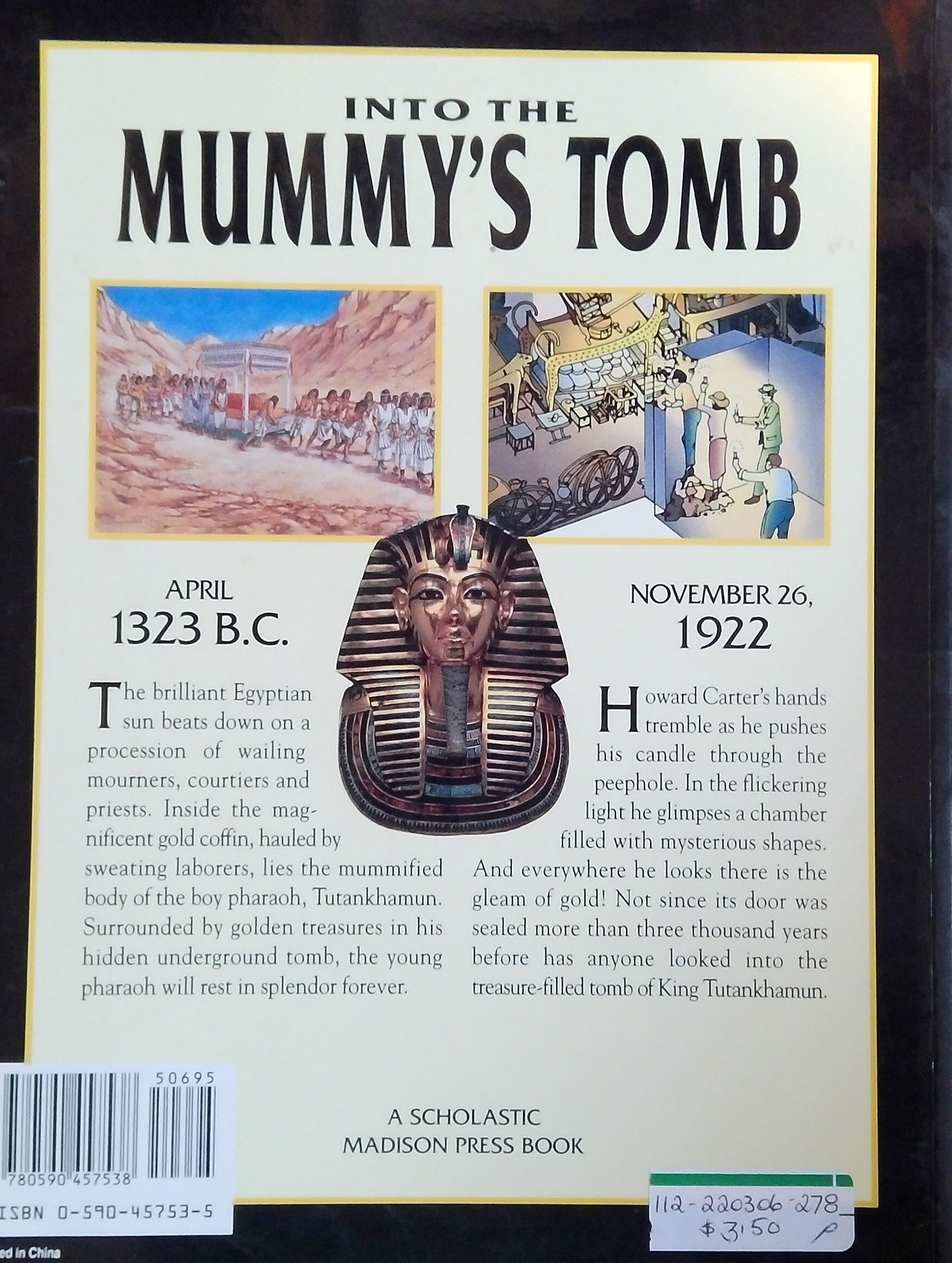 Into The Mummy's Tomb