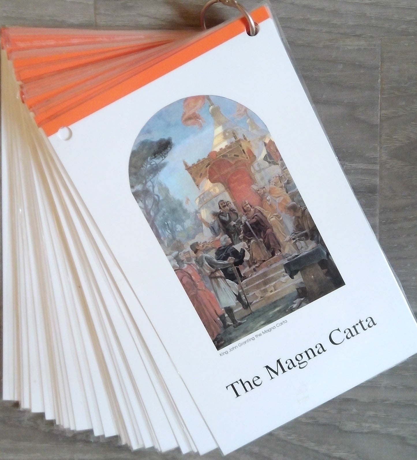 Middle Ages, Renaissance & Reformation - History Cards