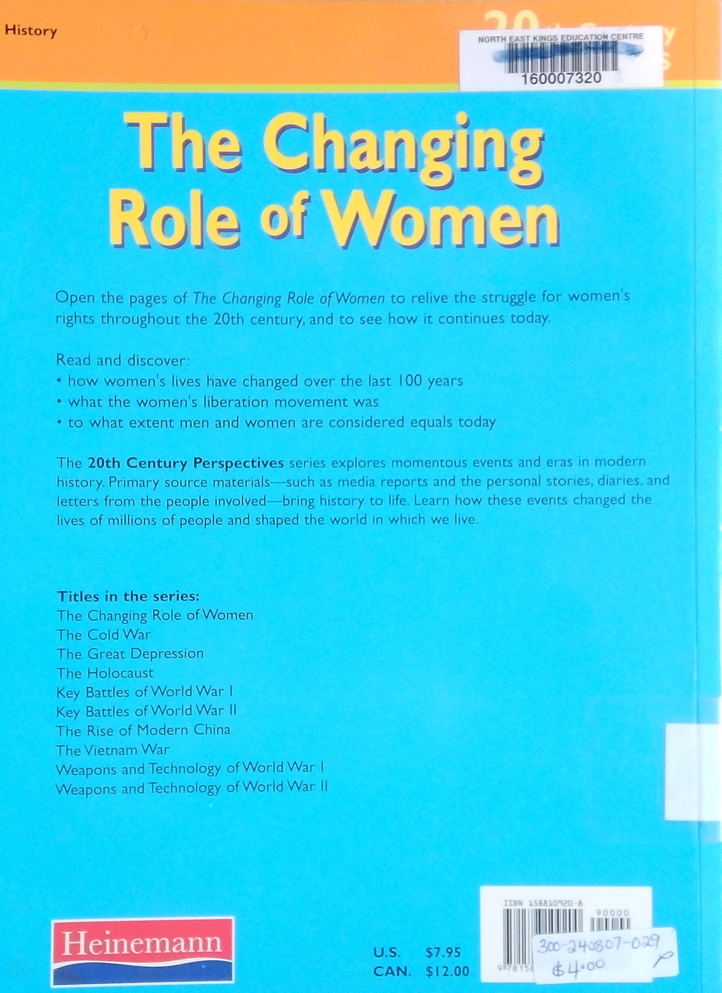 The Changing Role Of Women