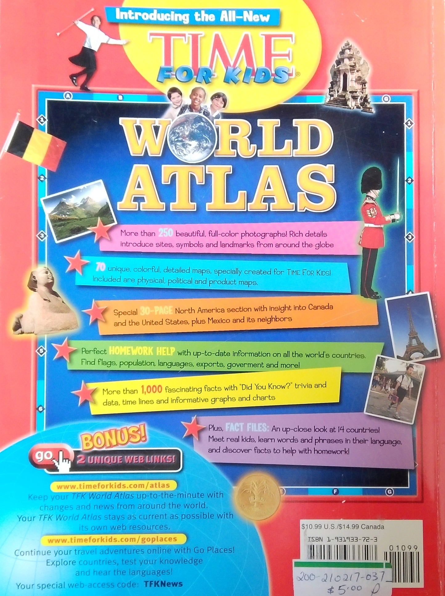 TIME For Kids World Atlas