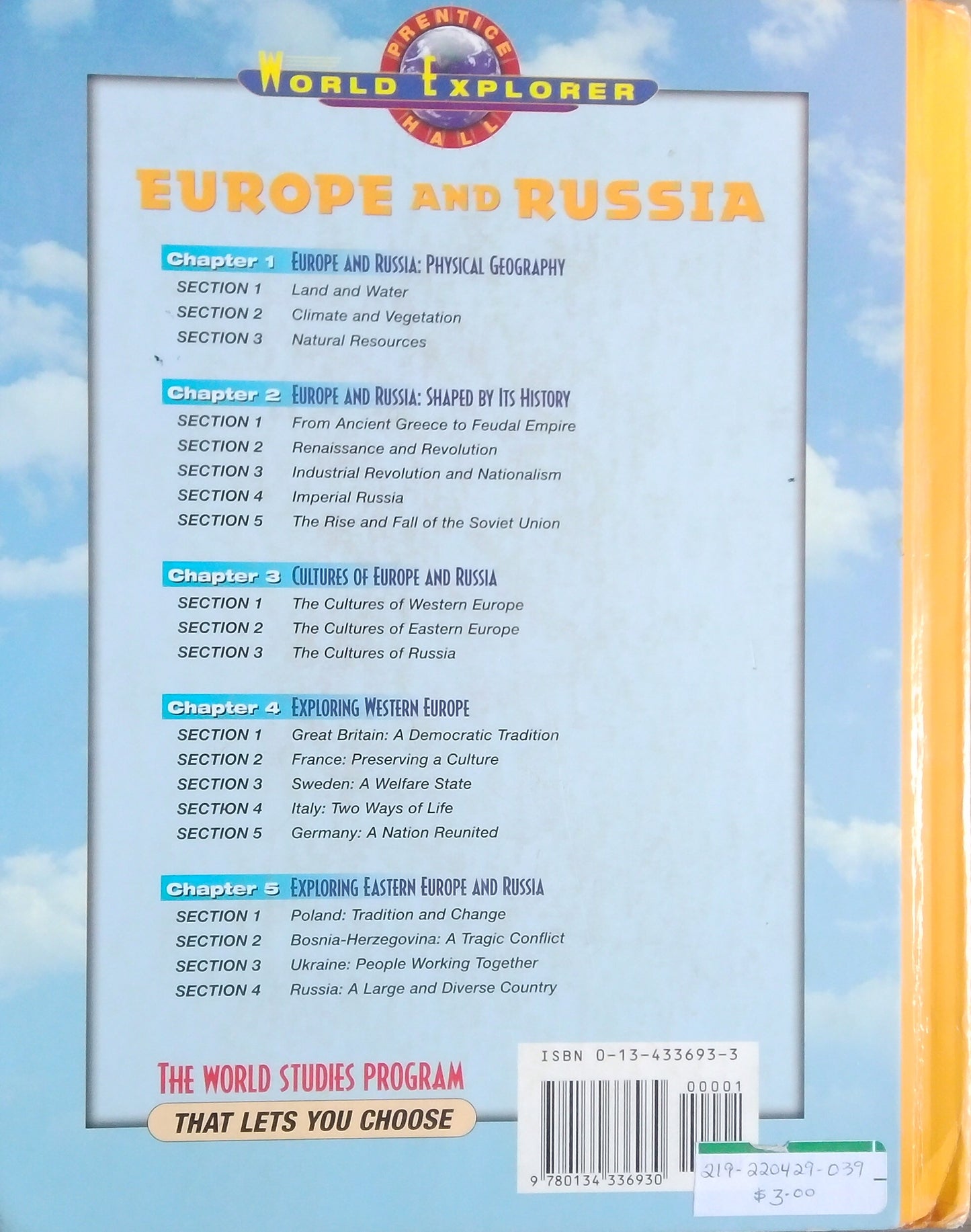 Prentice Hall World Explorer: Europe And Russia
