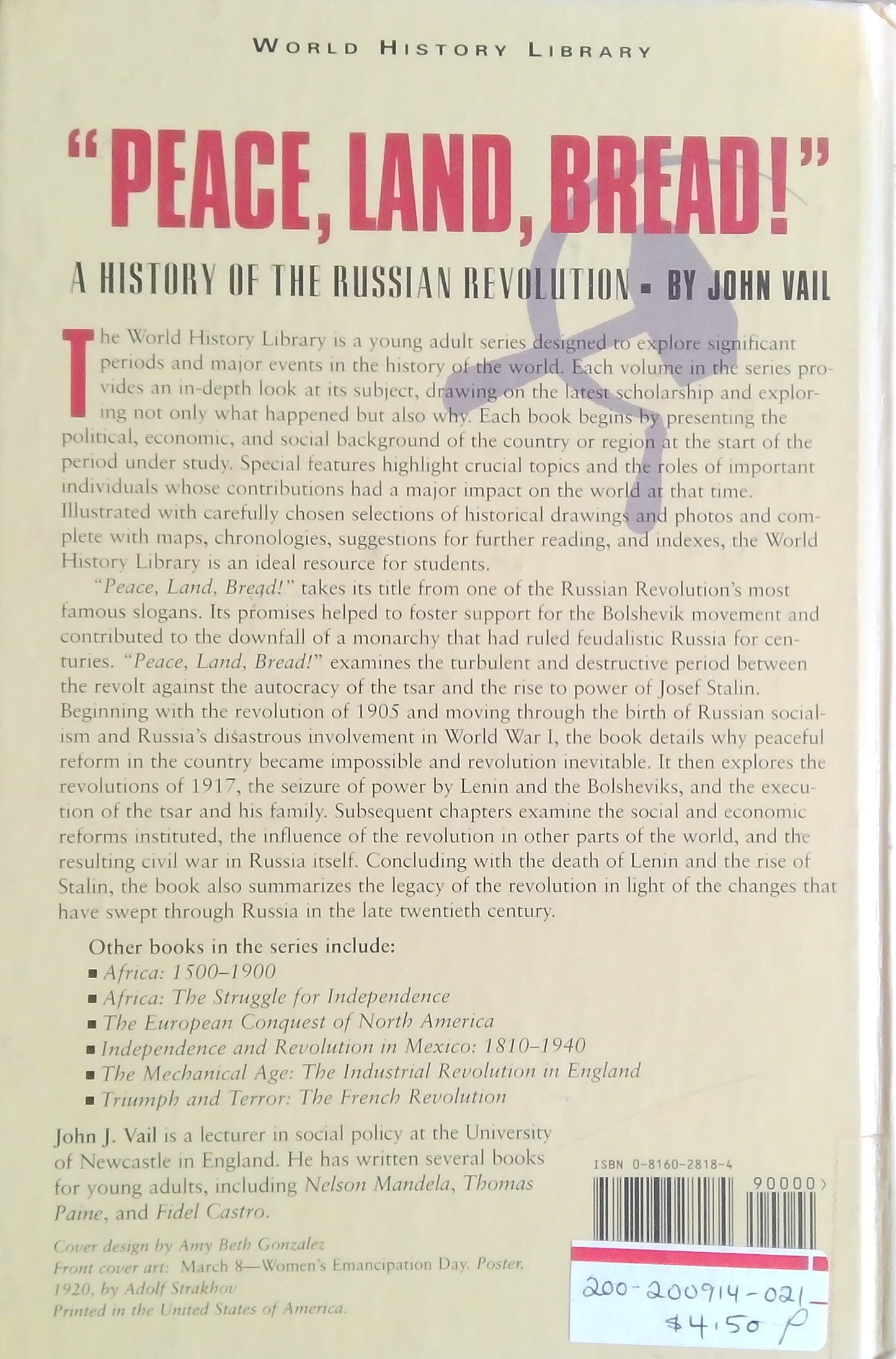 "Peace, Land, Bread!"