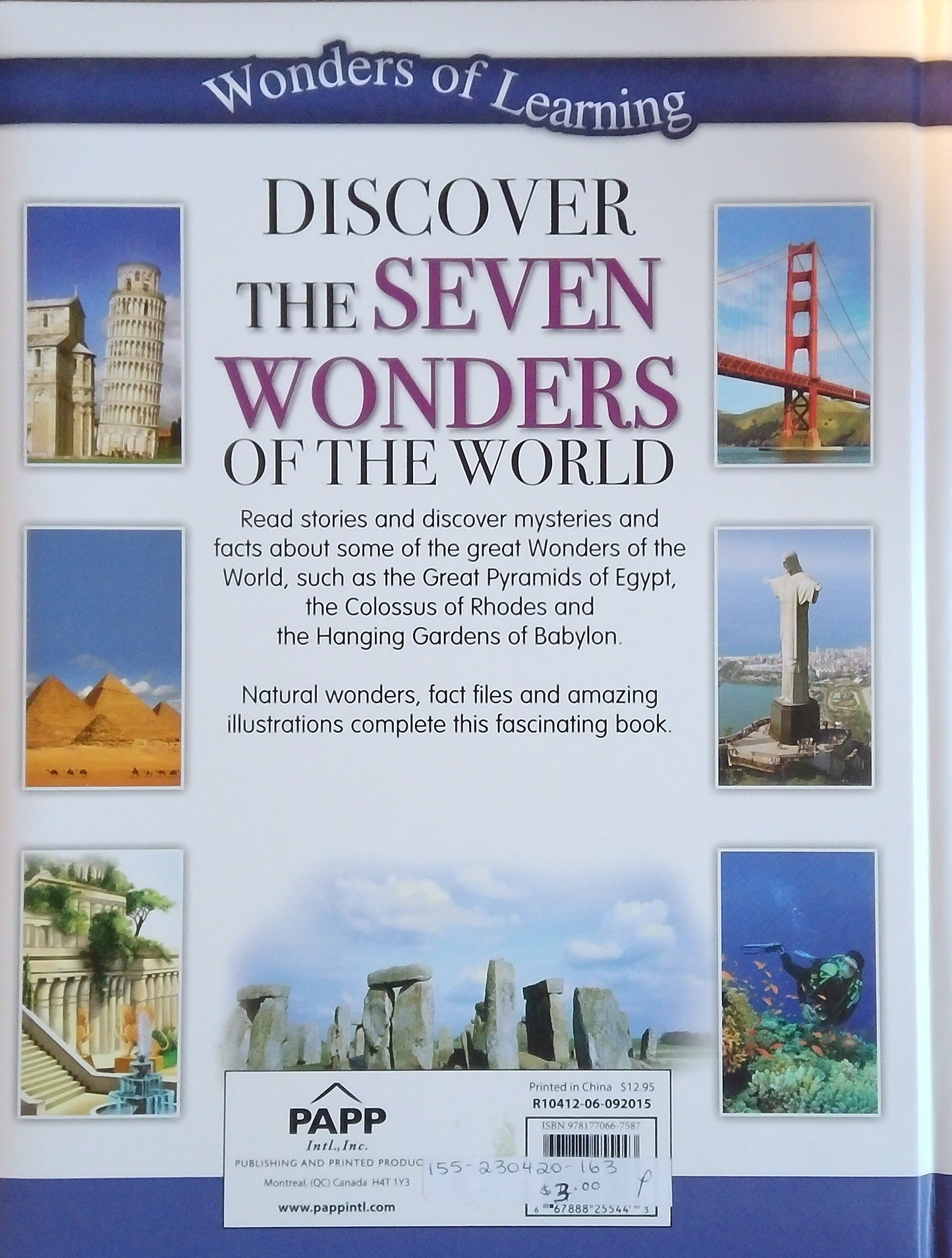 Discover The Seven Wonders Of The World