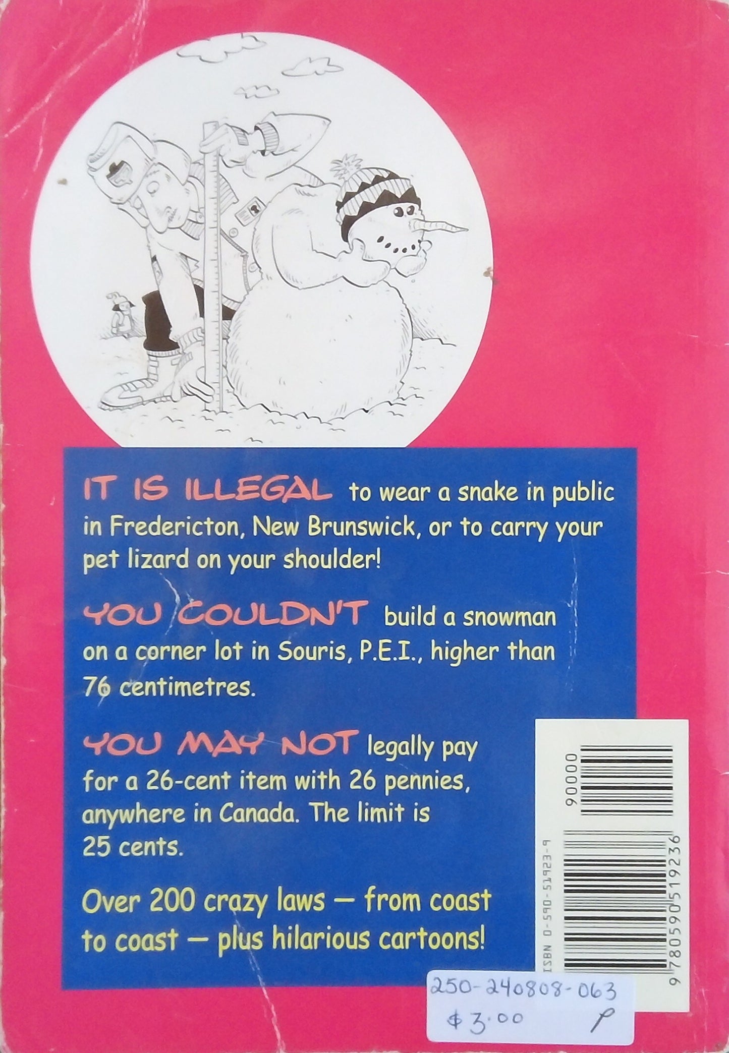 You Can't Do That In Canada!