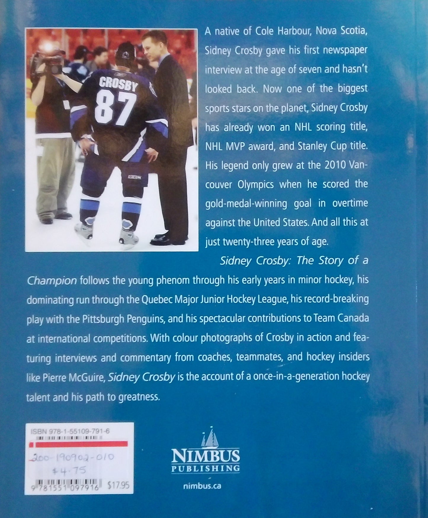 Sidney Crosby: The Story Of A Champion