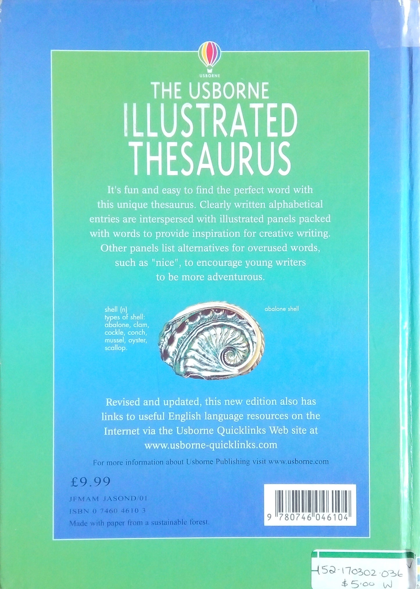 The Usborne Illustrated Thesaurus