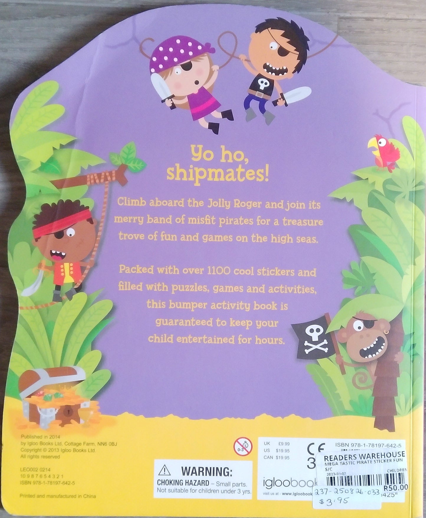 Mega-Tastic Pirate Sticker Fun