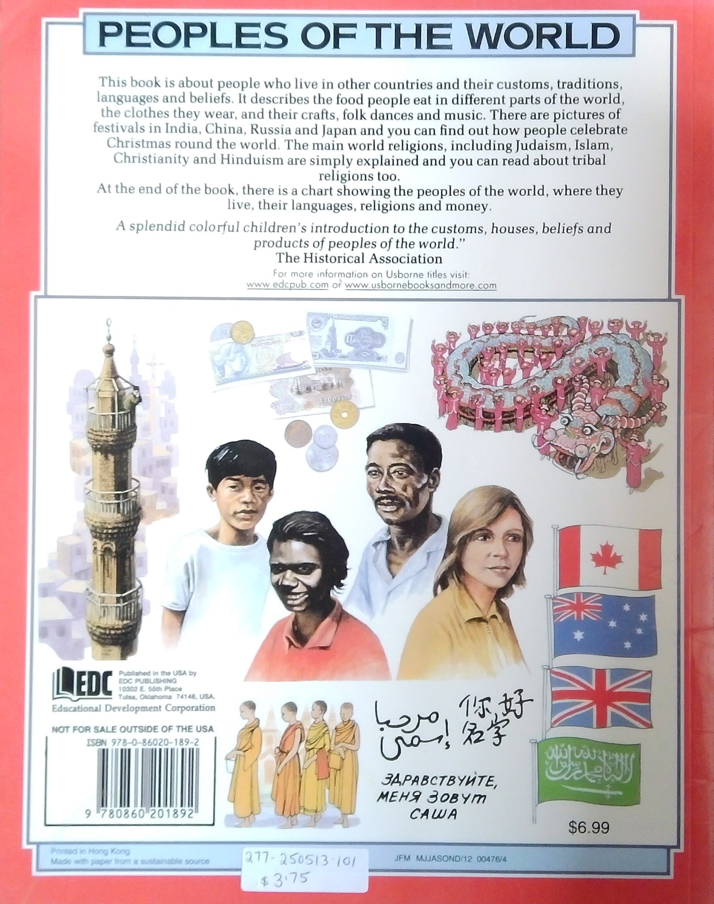 The Usborne Book Of Peoples Of The World