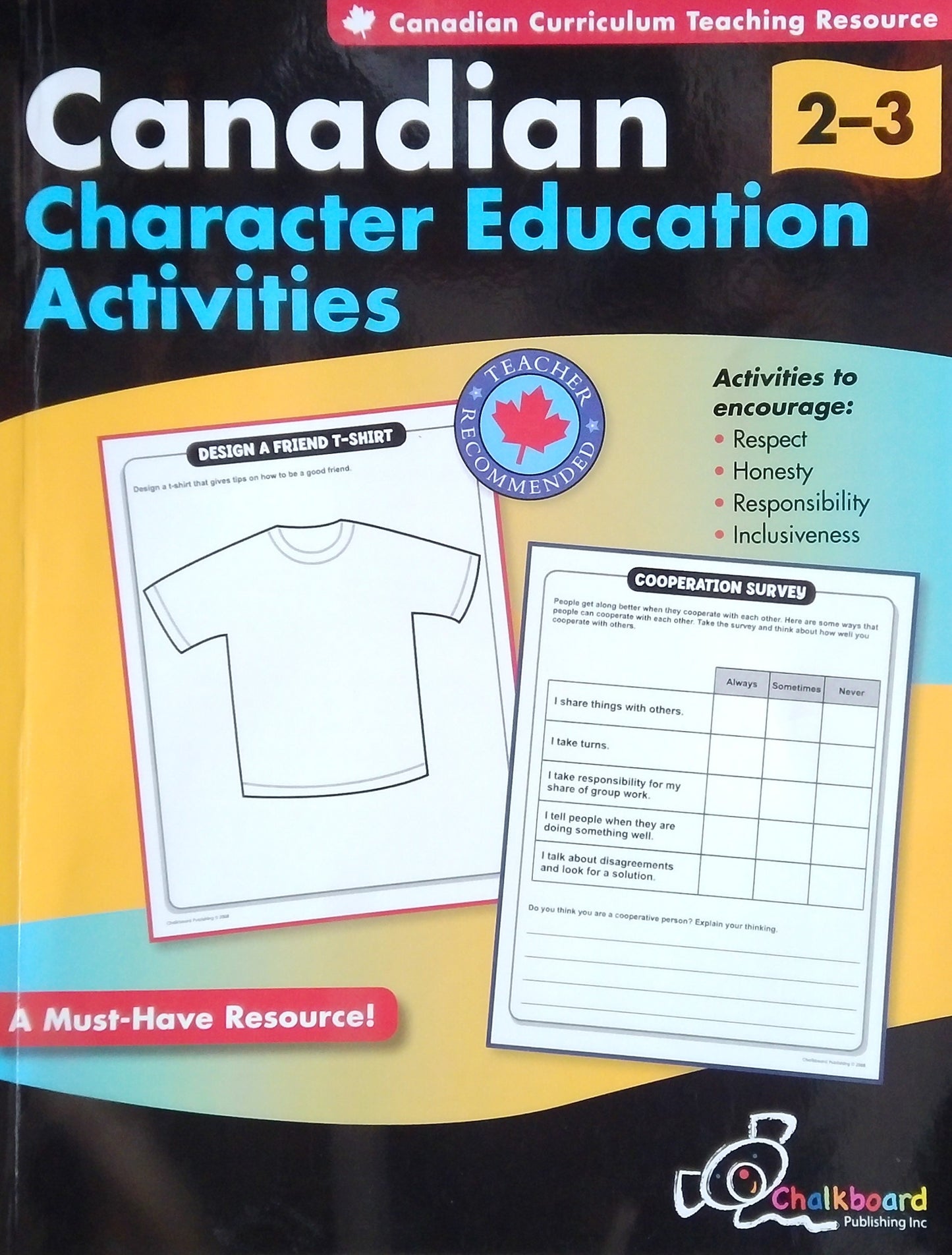 Canadian Character Education Activities
