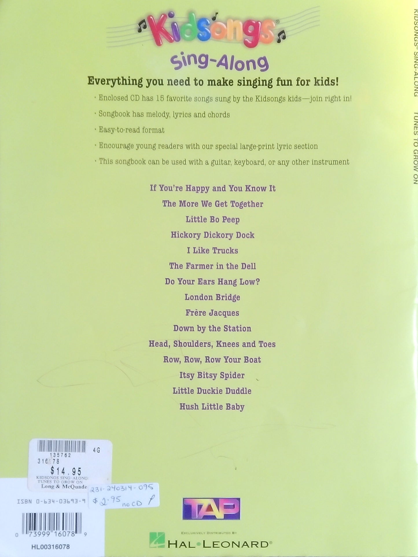Kidsongs Sing-Along