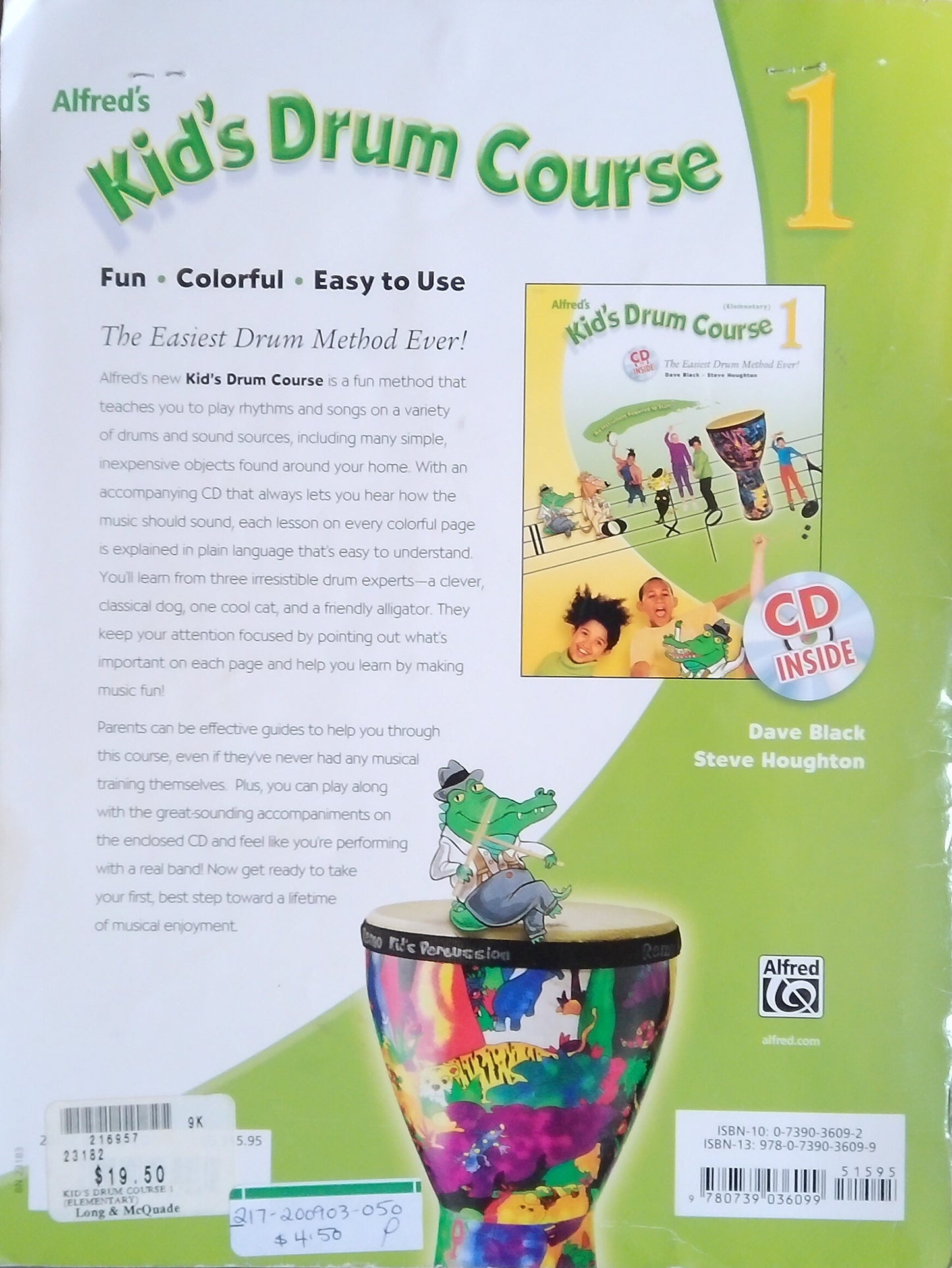 Alfred's Kid's Drum Course 1