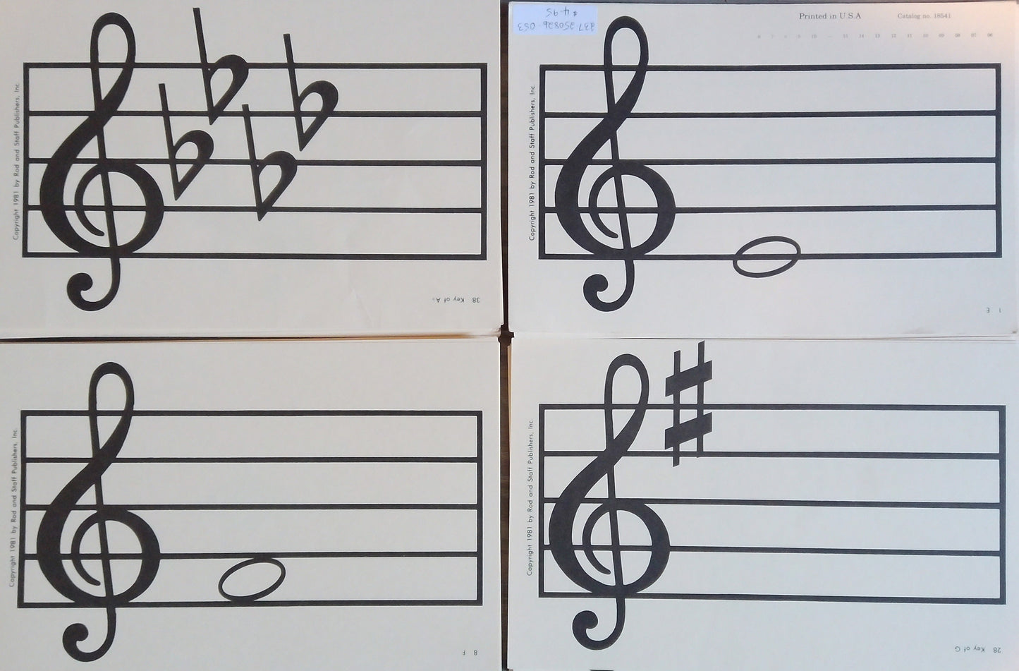 Rod & Staff Music Flashcards