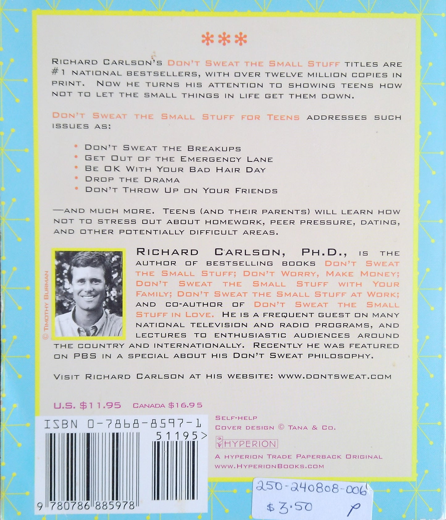 Don't Sweat The Small Stuff For Teens