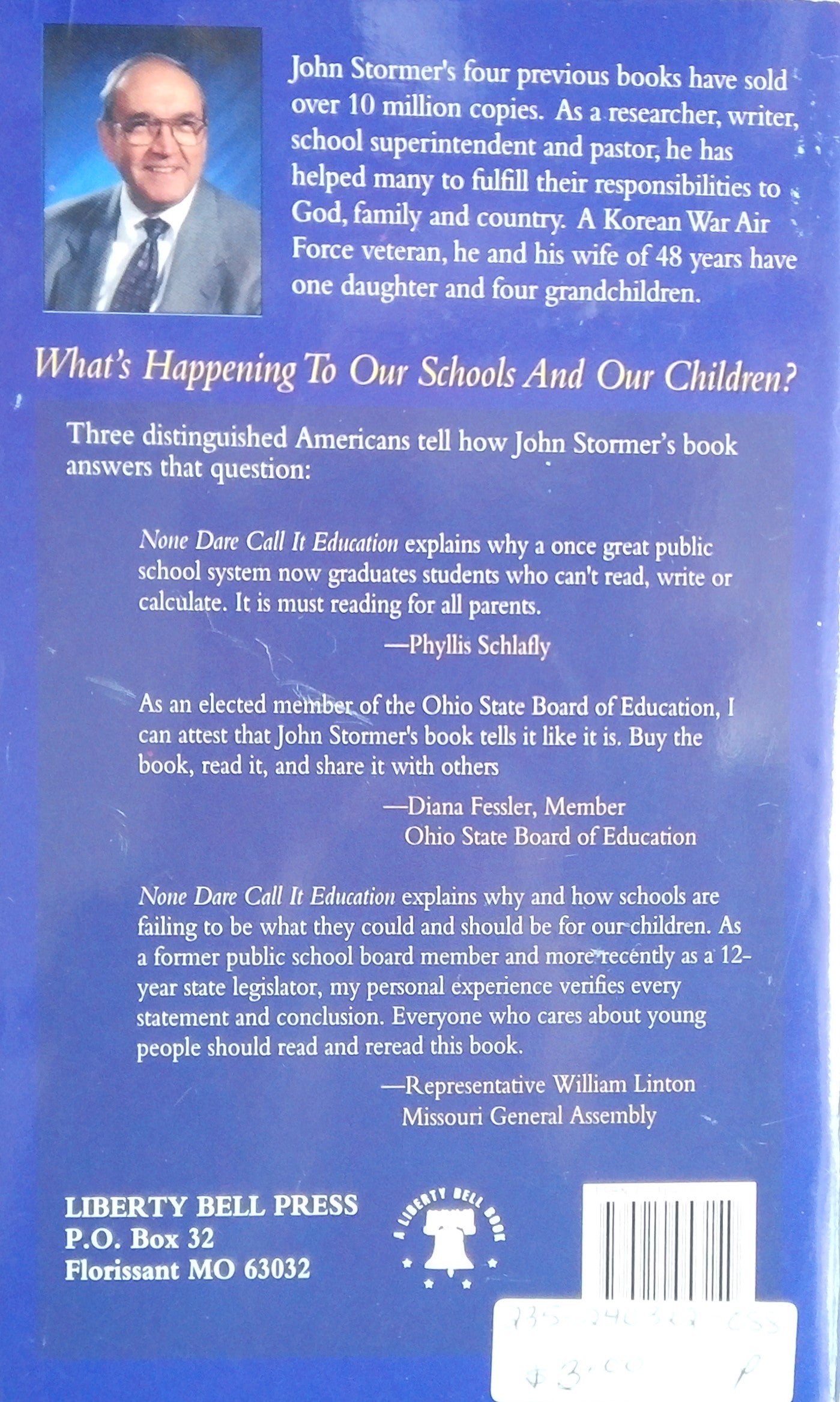 None Dare Call It Education