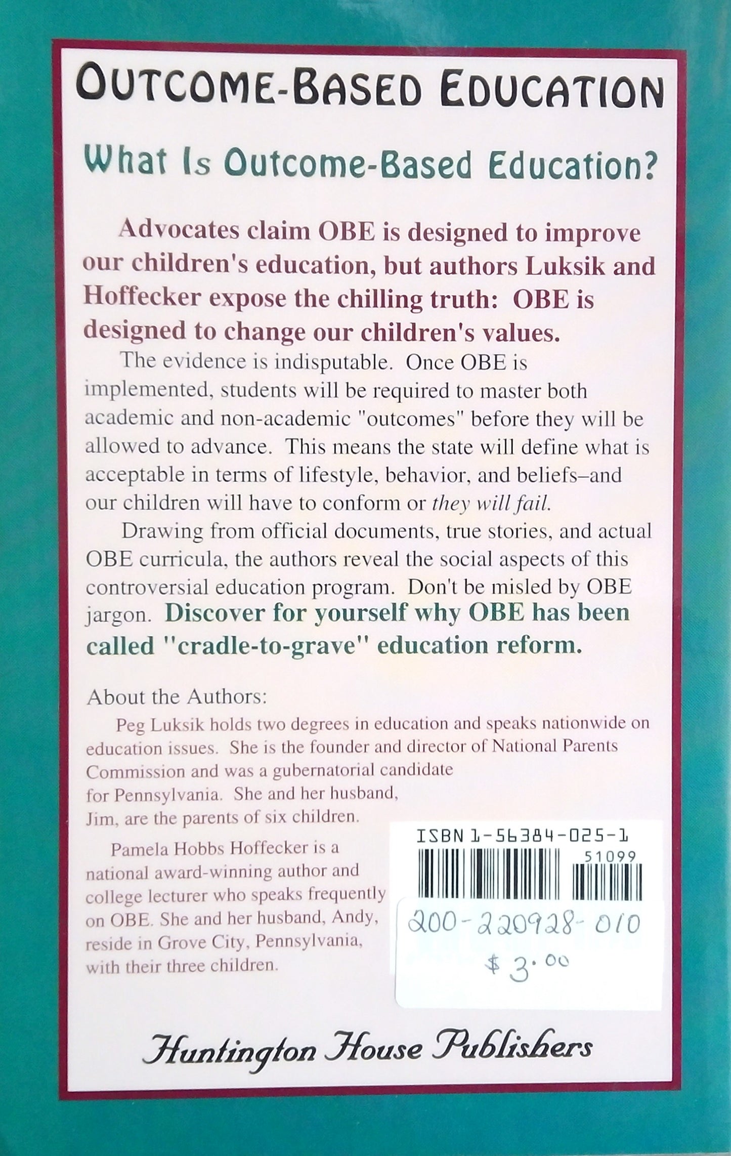 Outcome-Based Education