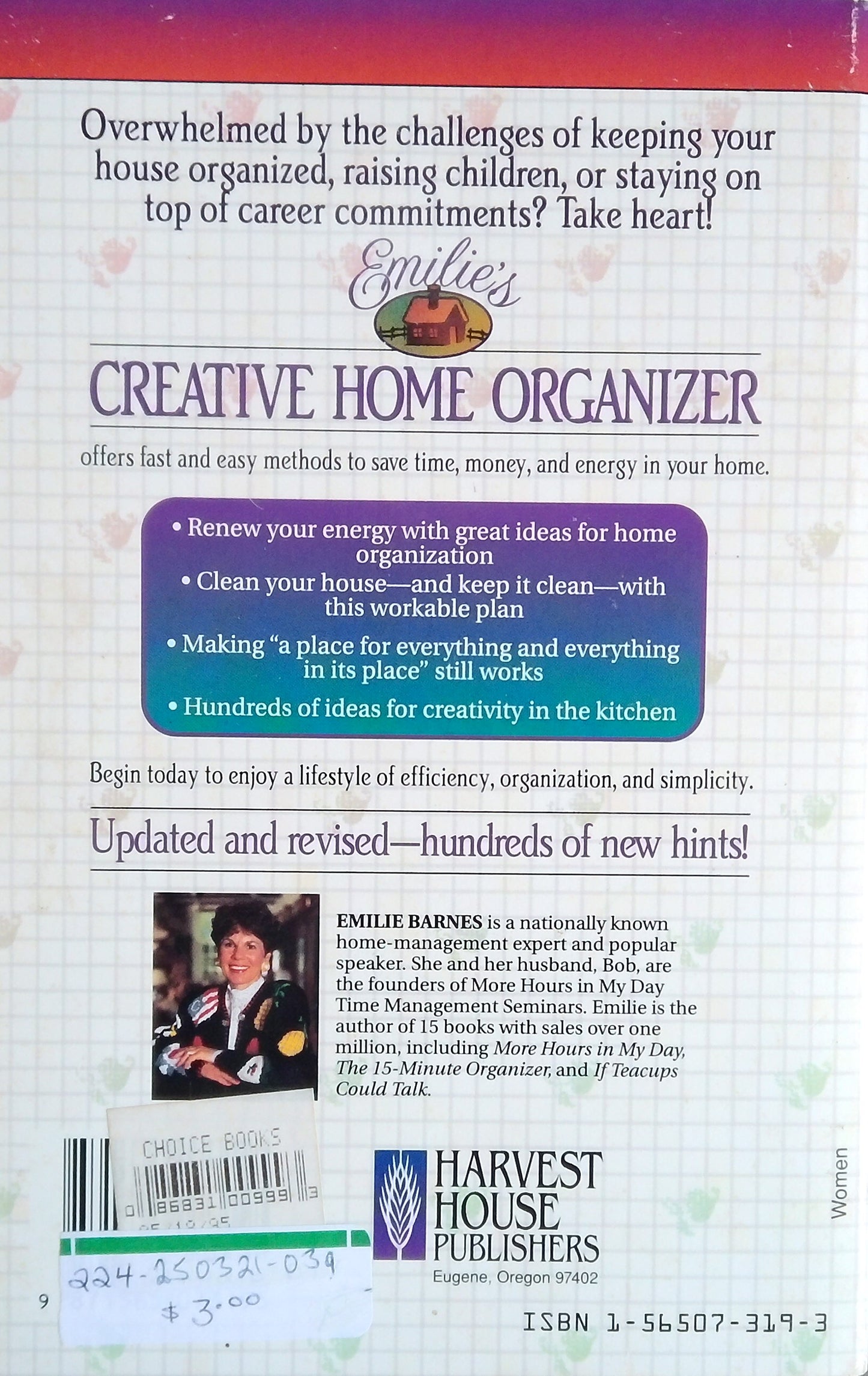 Emilie's Creative Home Organizer