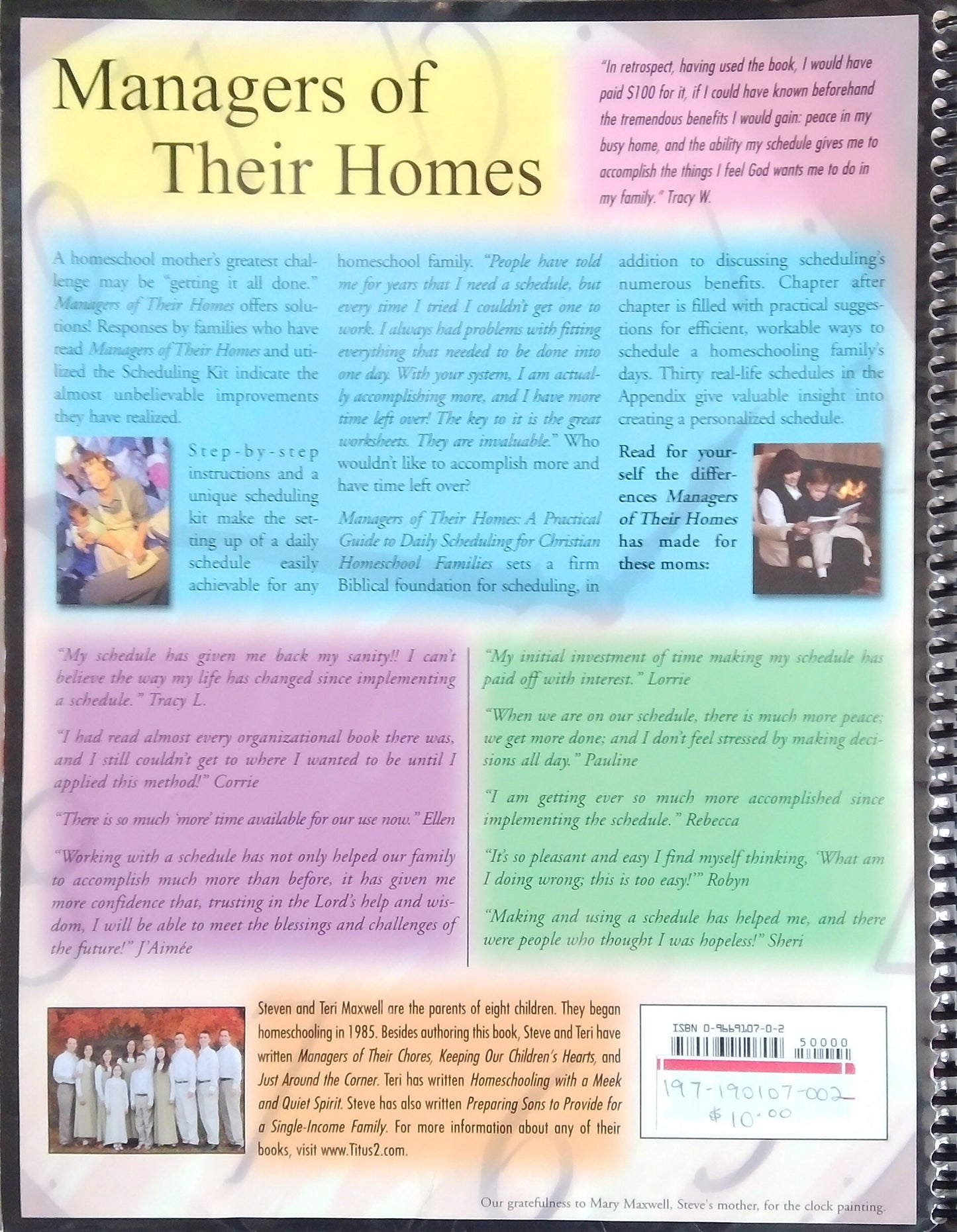 Managers Of Their Homes