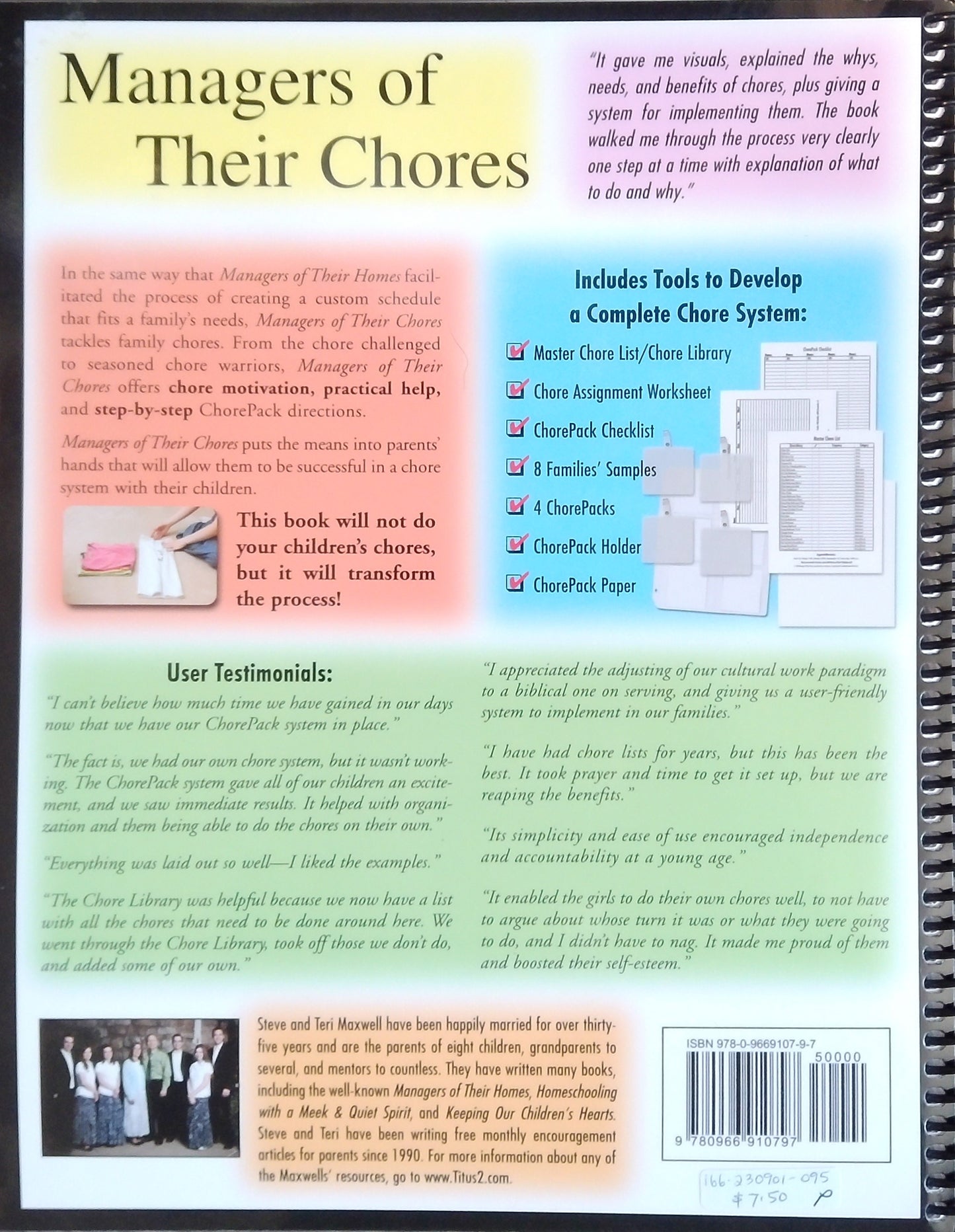 Managers Of Their Chores