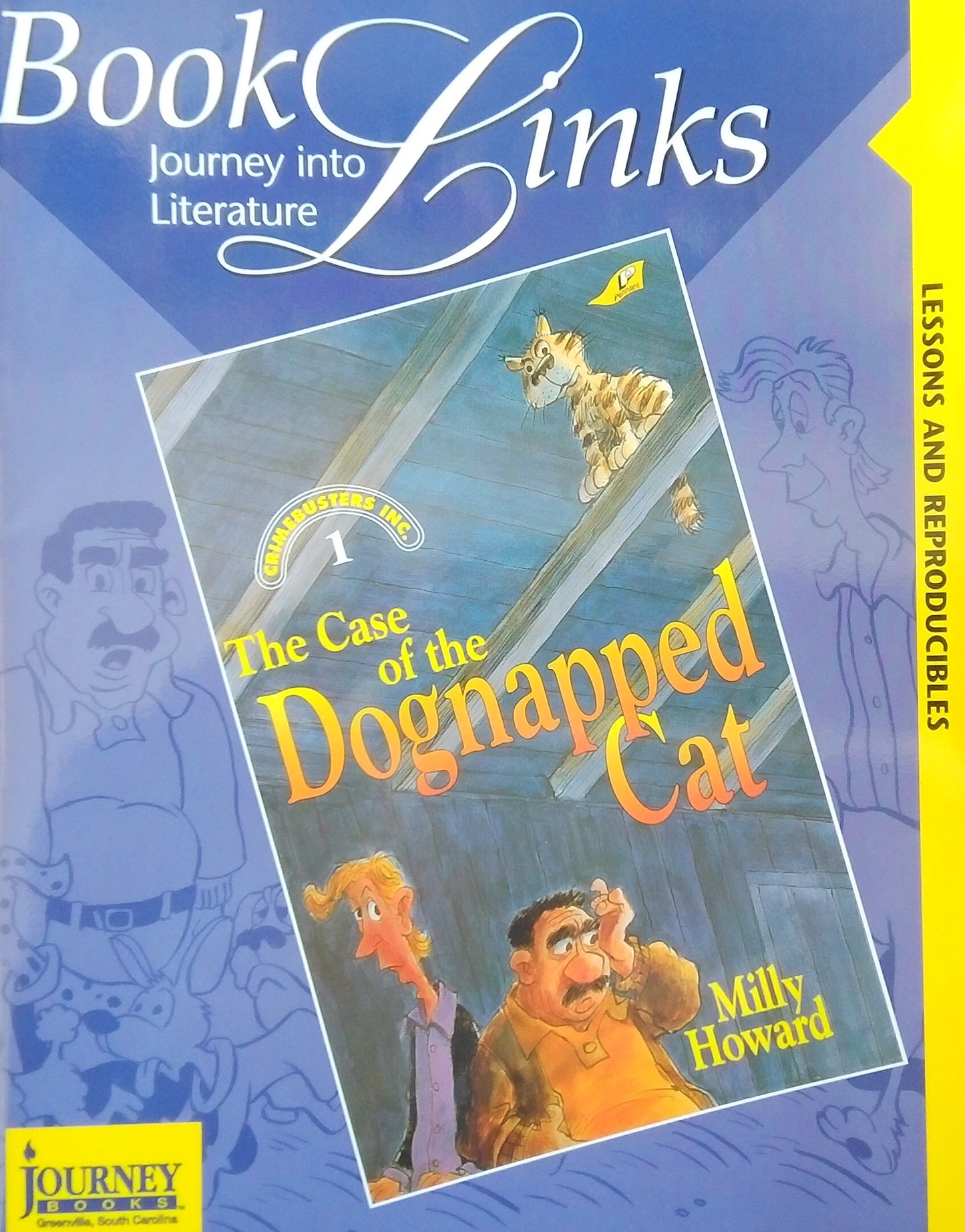 Booklinks: The Case Of The Dognapped Cat Lesson Book