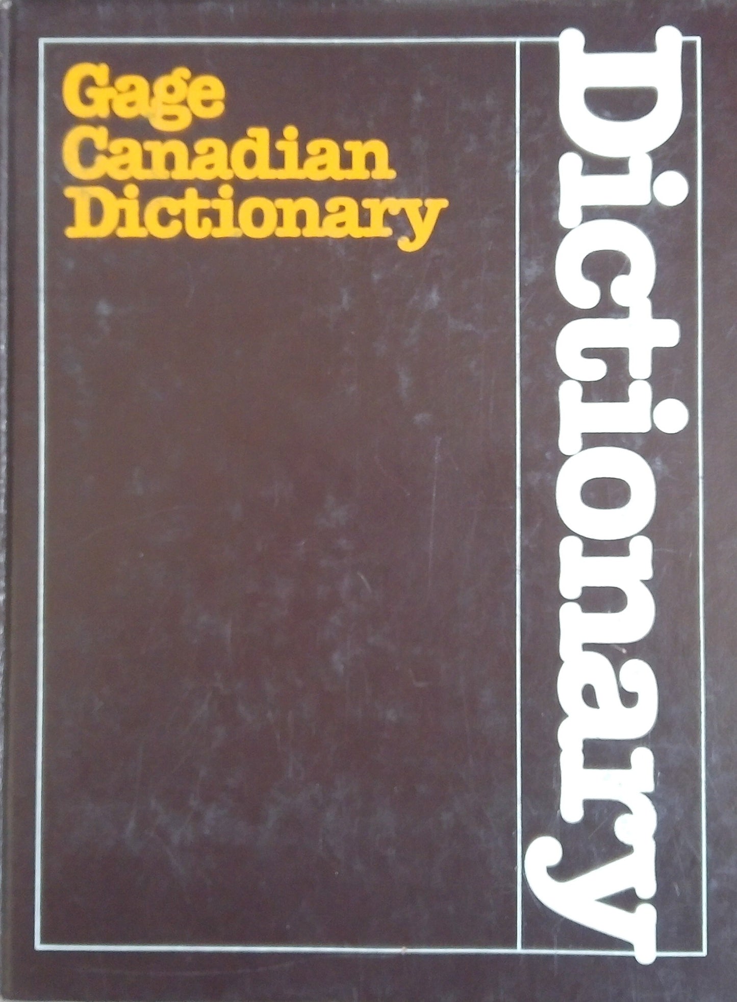 Gage Canadian Dictionary