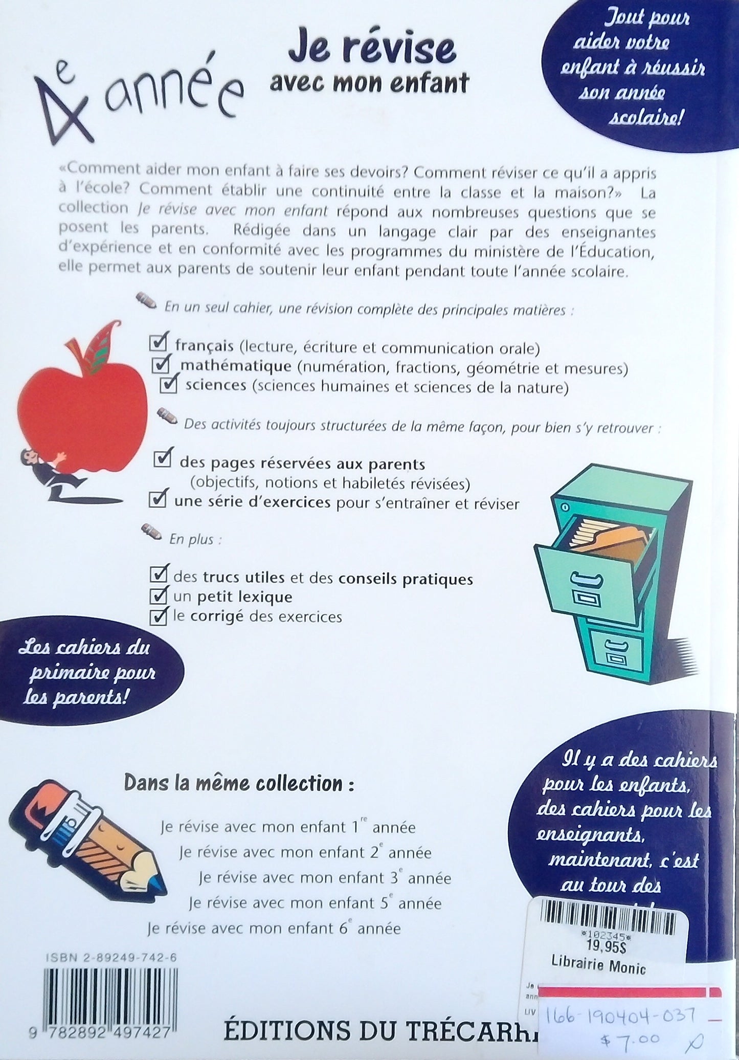 Je Revise Avec Mon Enfant (4th Grade)