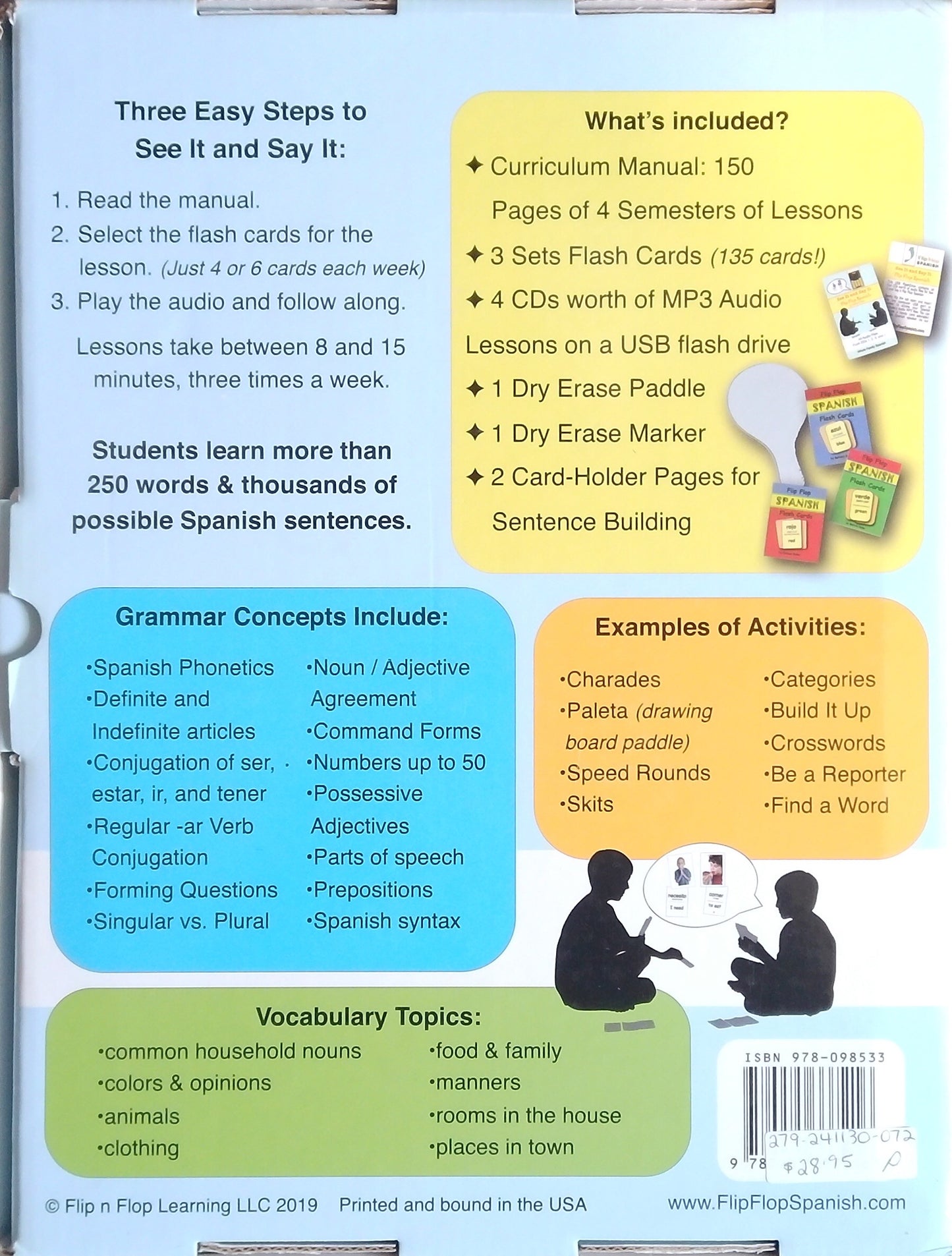 See It And Say It: Flip Flop Spanish